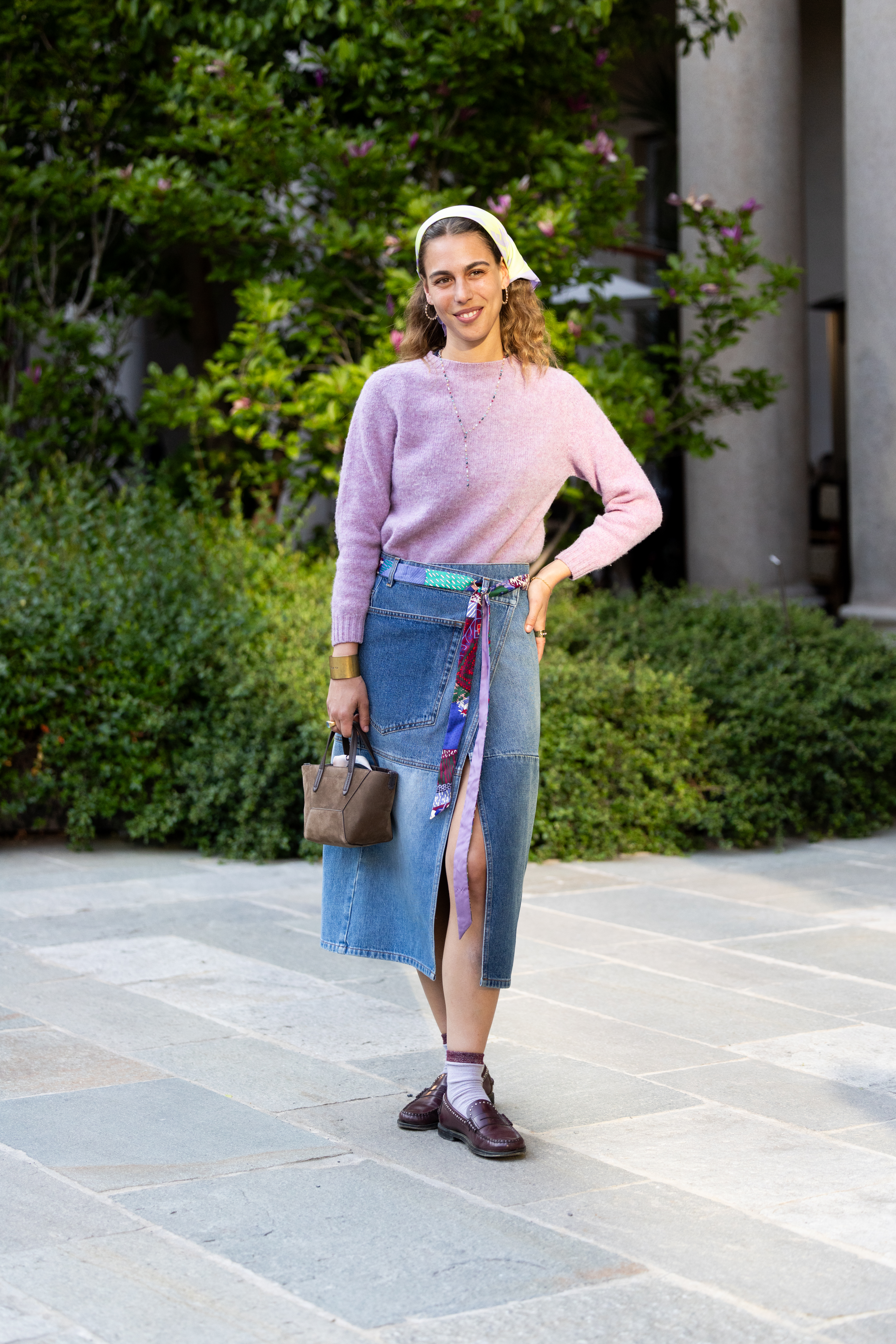 how to style a wrap skirt