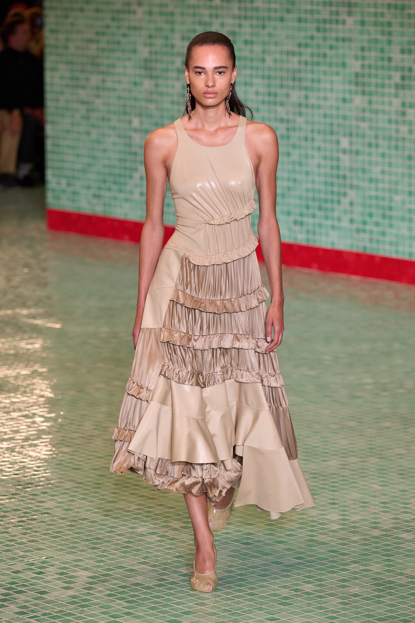 Tory Burch latex dress recession indicator