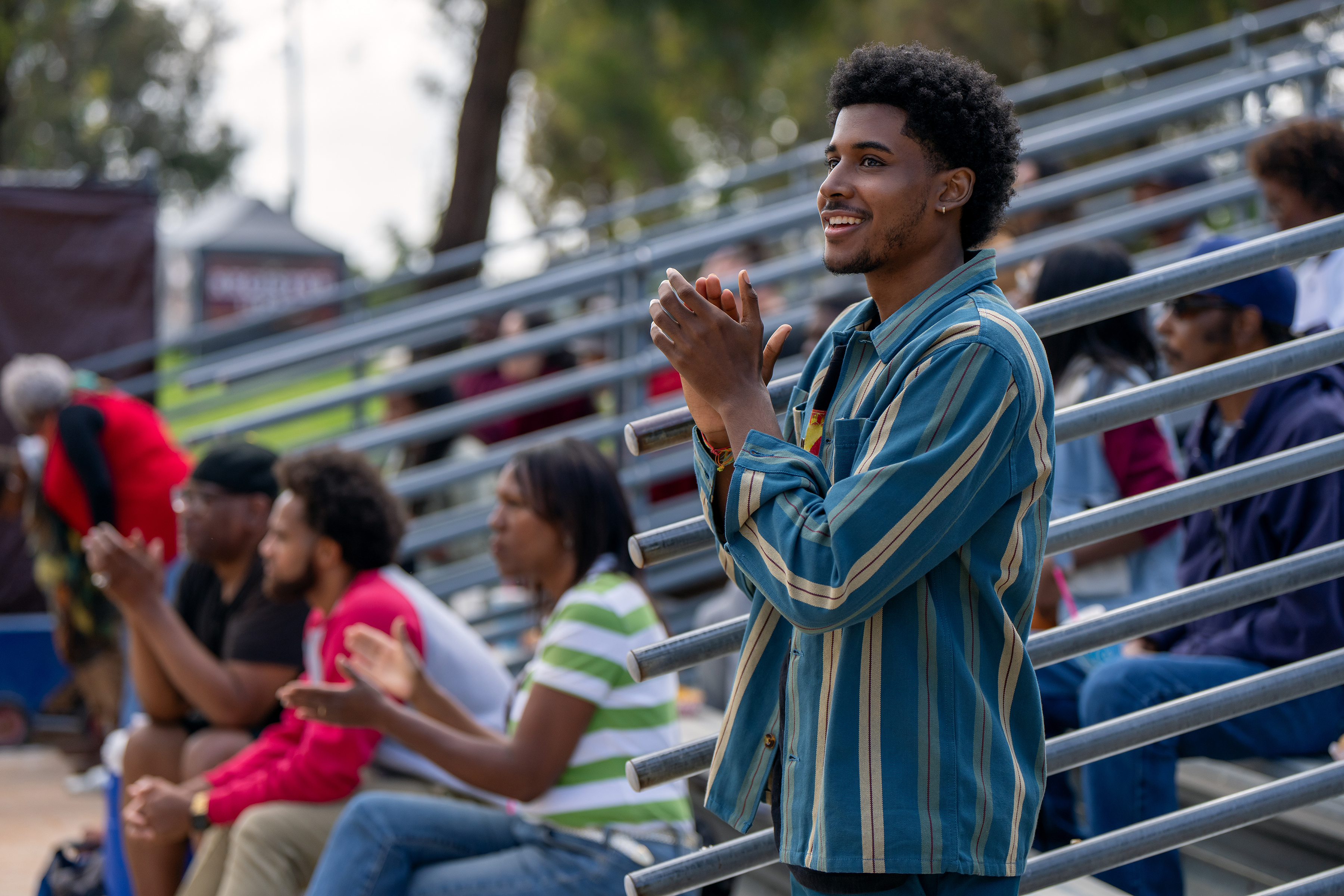 Forever Netflix styling: Michael Cooper Jr. as Justin