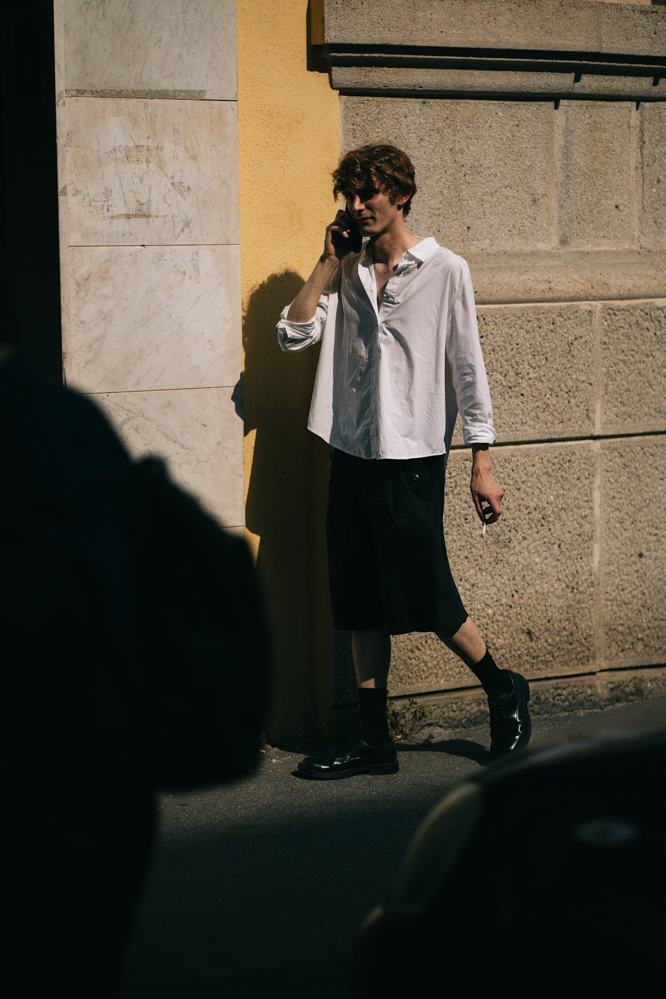 Milan Fashion Week Spring 2026 mens street style