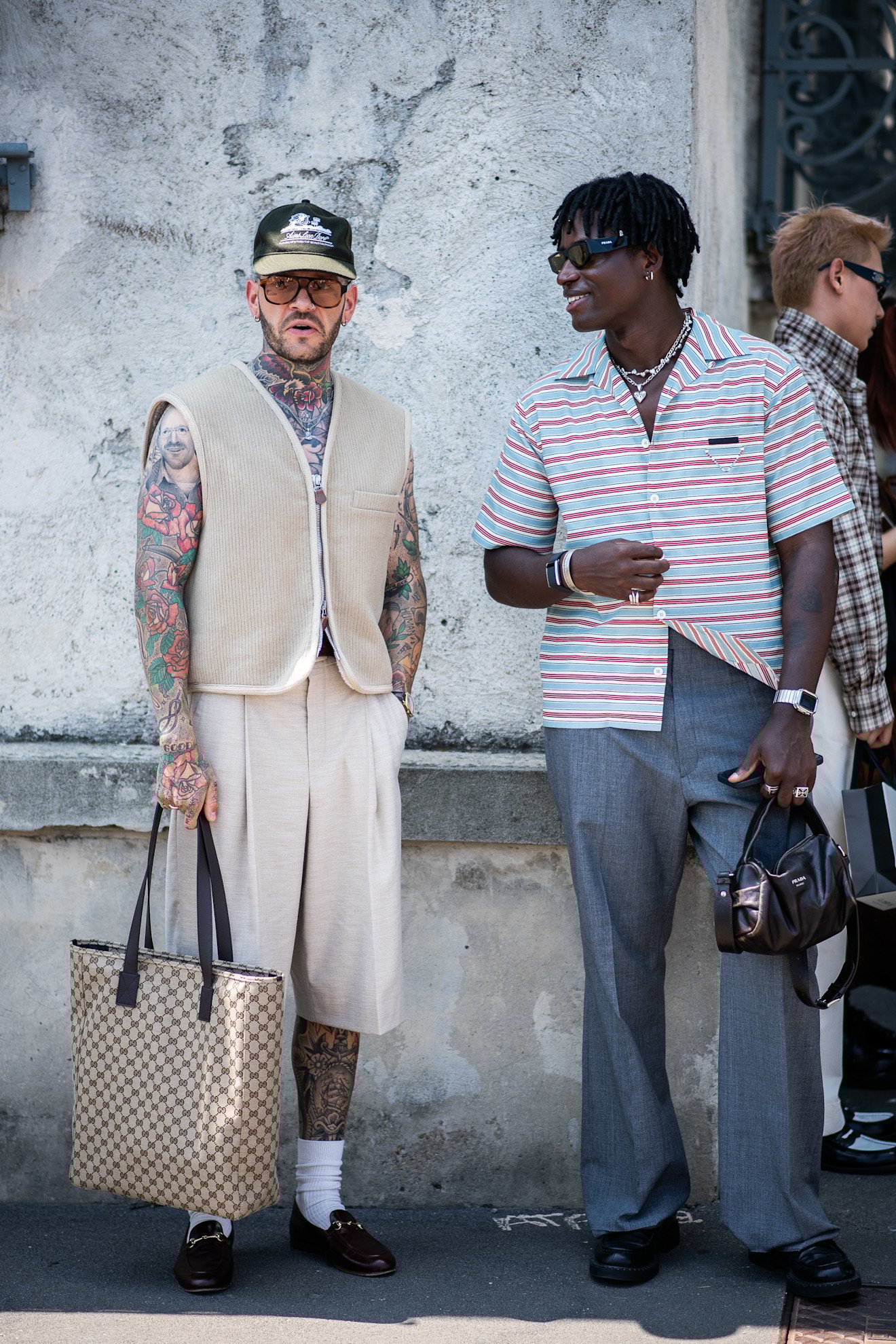 Milan Fashion Week Spring 2026 mens street style