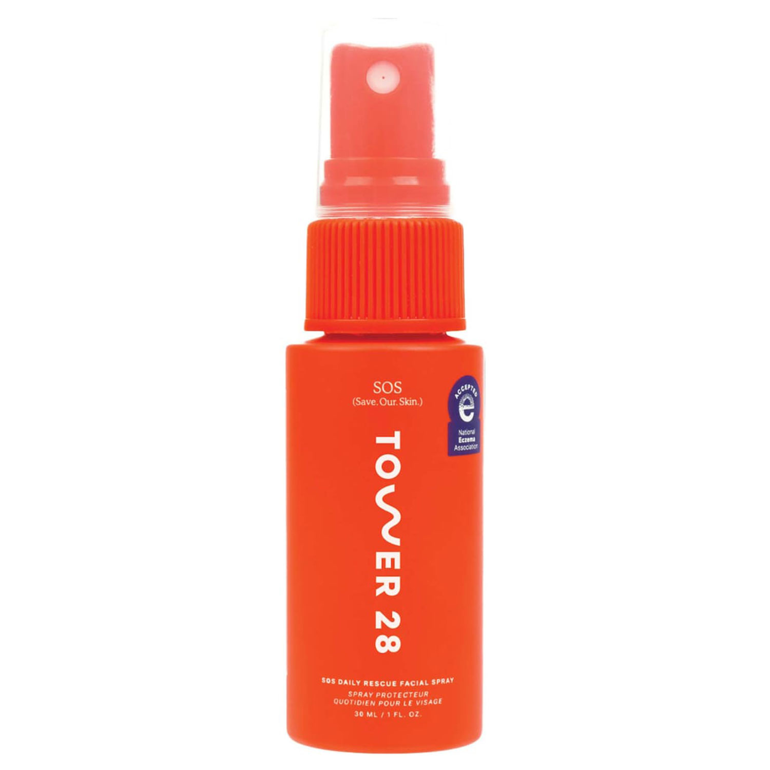 Tower 28 SOS Daily Rescue Facial Spray Travel Size - Best beauty products for summer travel