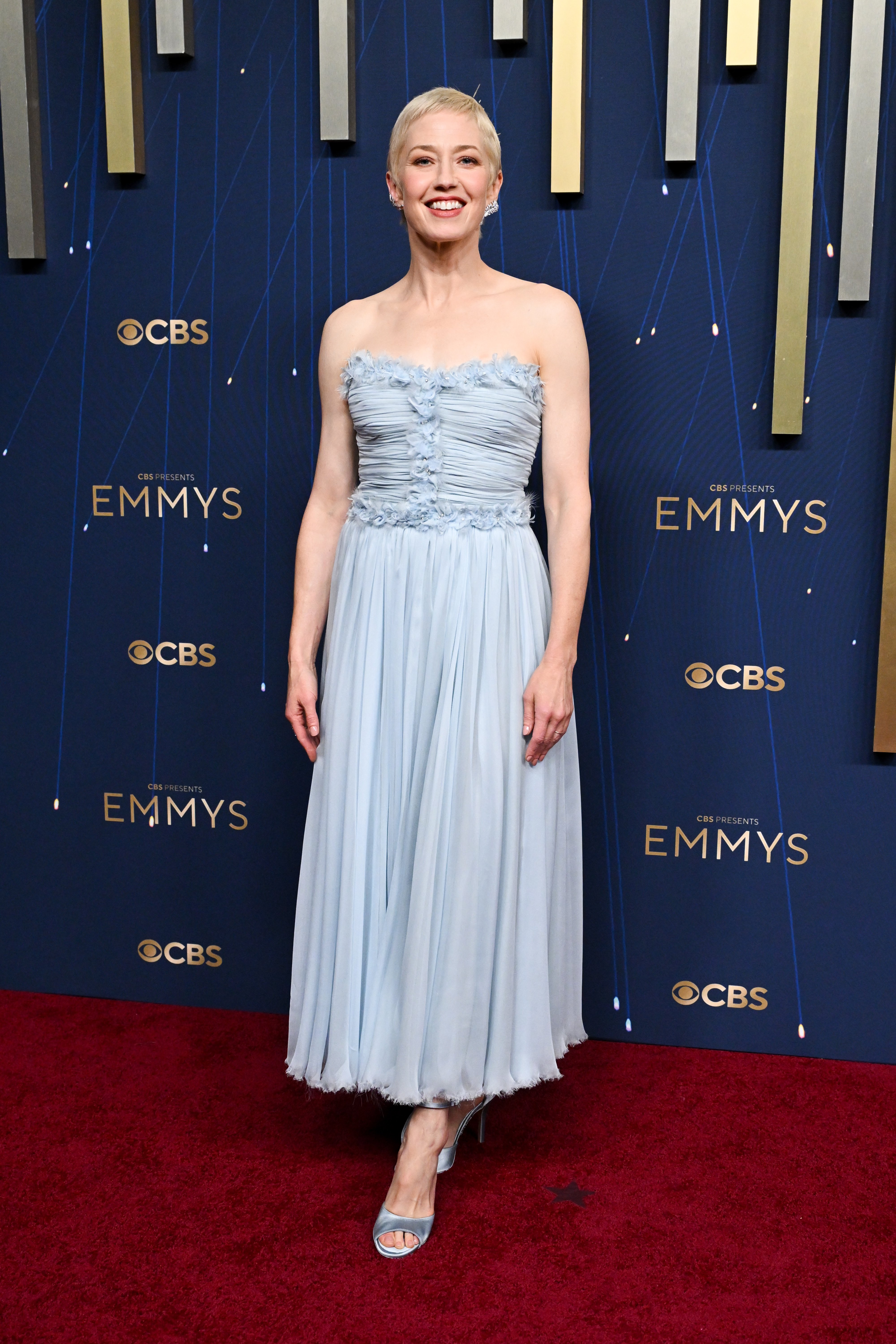 Carrie Coon at the 2025 Emmy Awards
