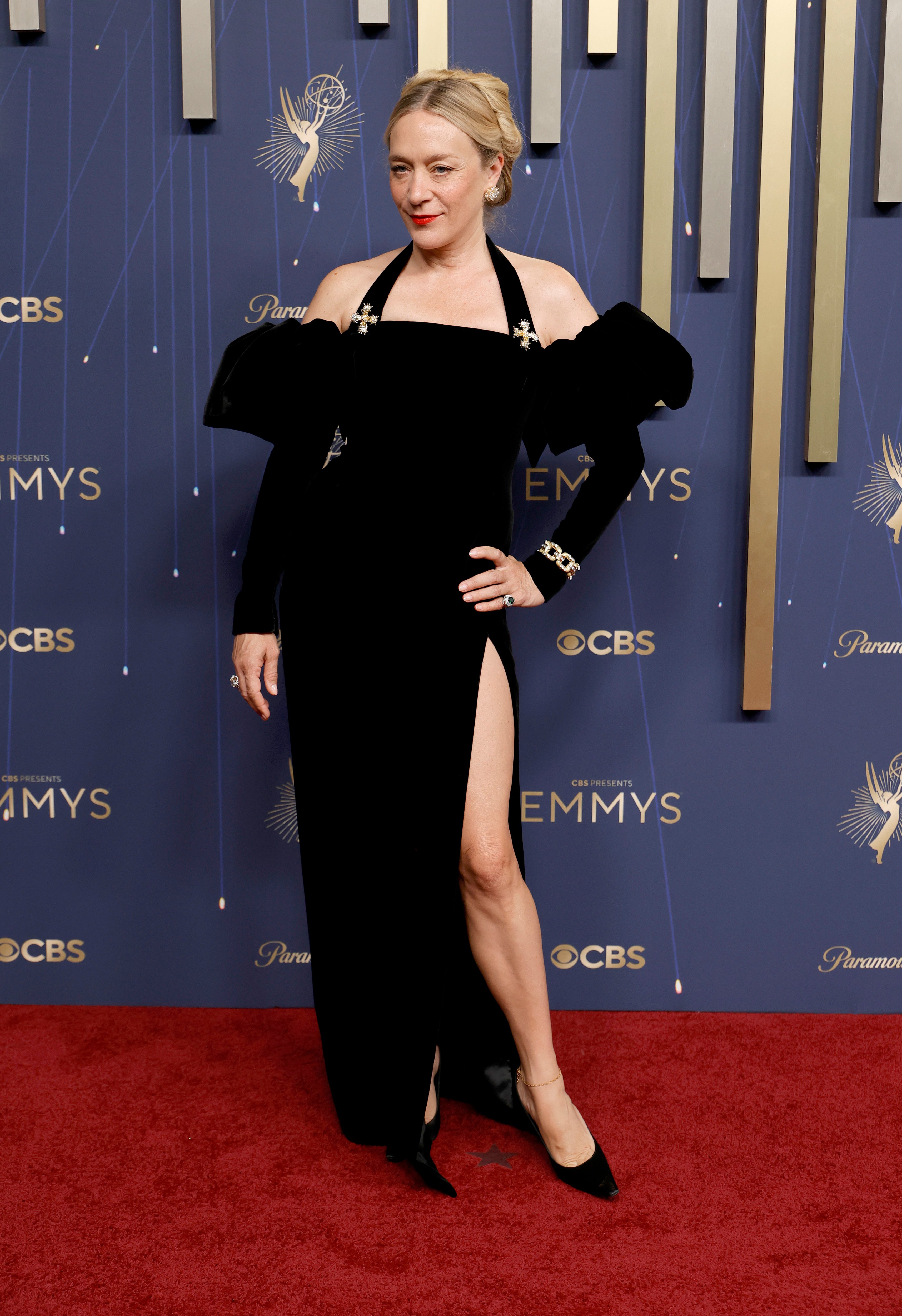 Chloë Sevigny at the 2025 Emmy Awards