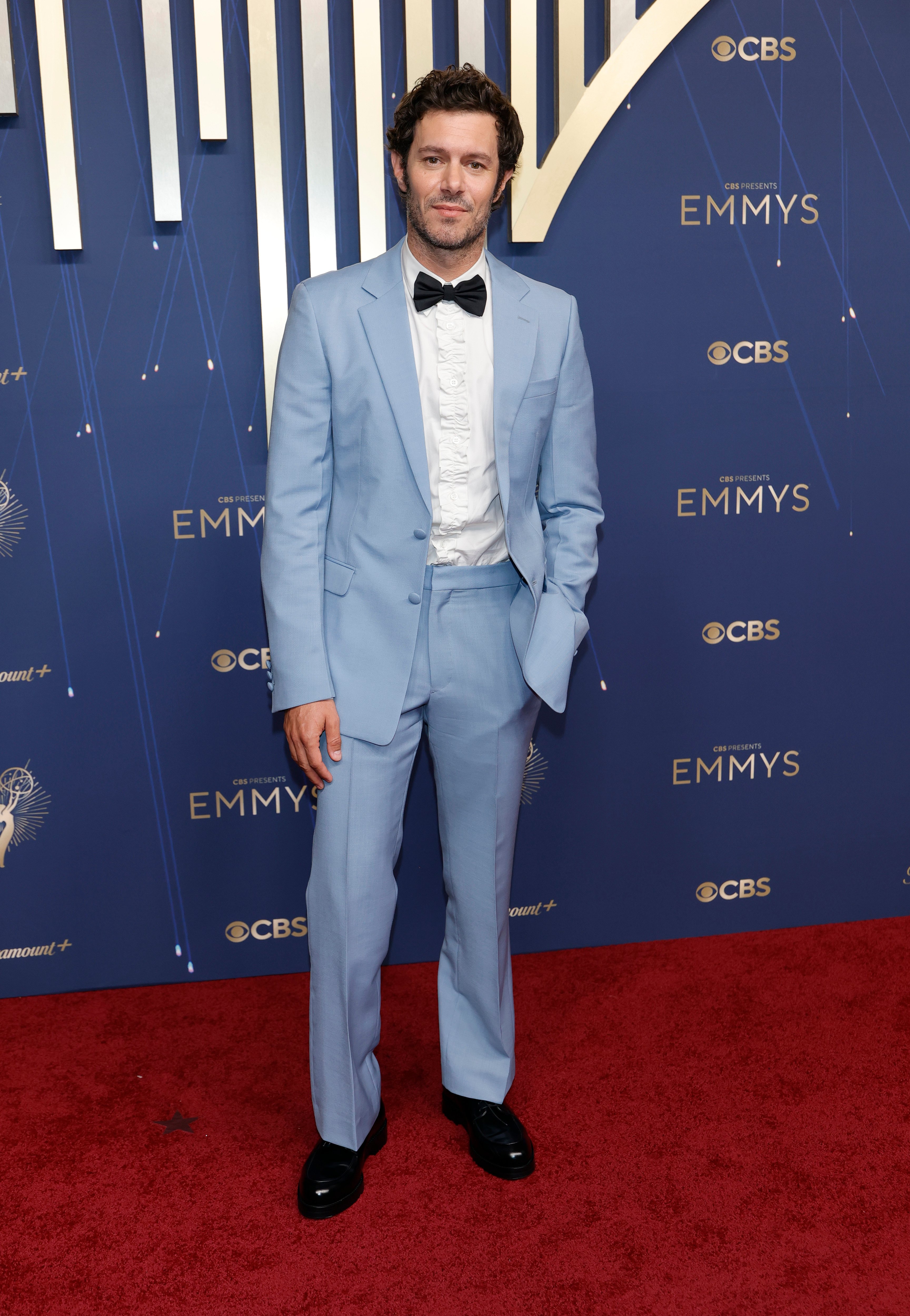 Adam Brody at the 2025 Emmy Awards
