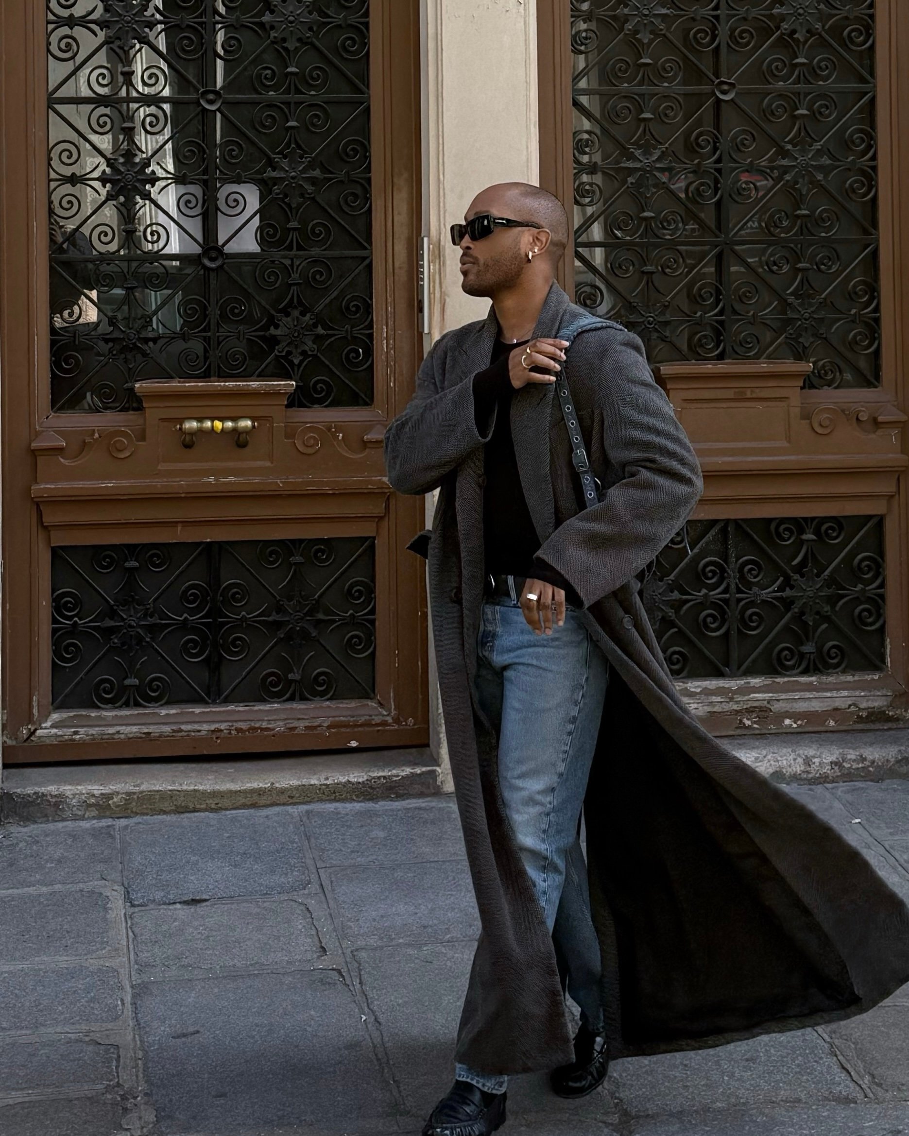Best Jeans Canada: Christian Thompson, christianconfidential in blue jeans