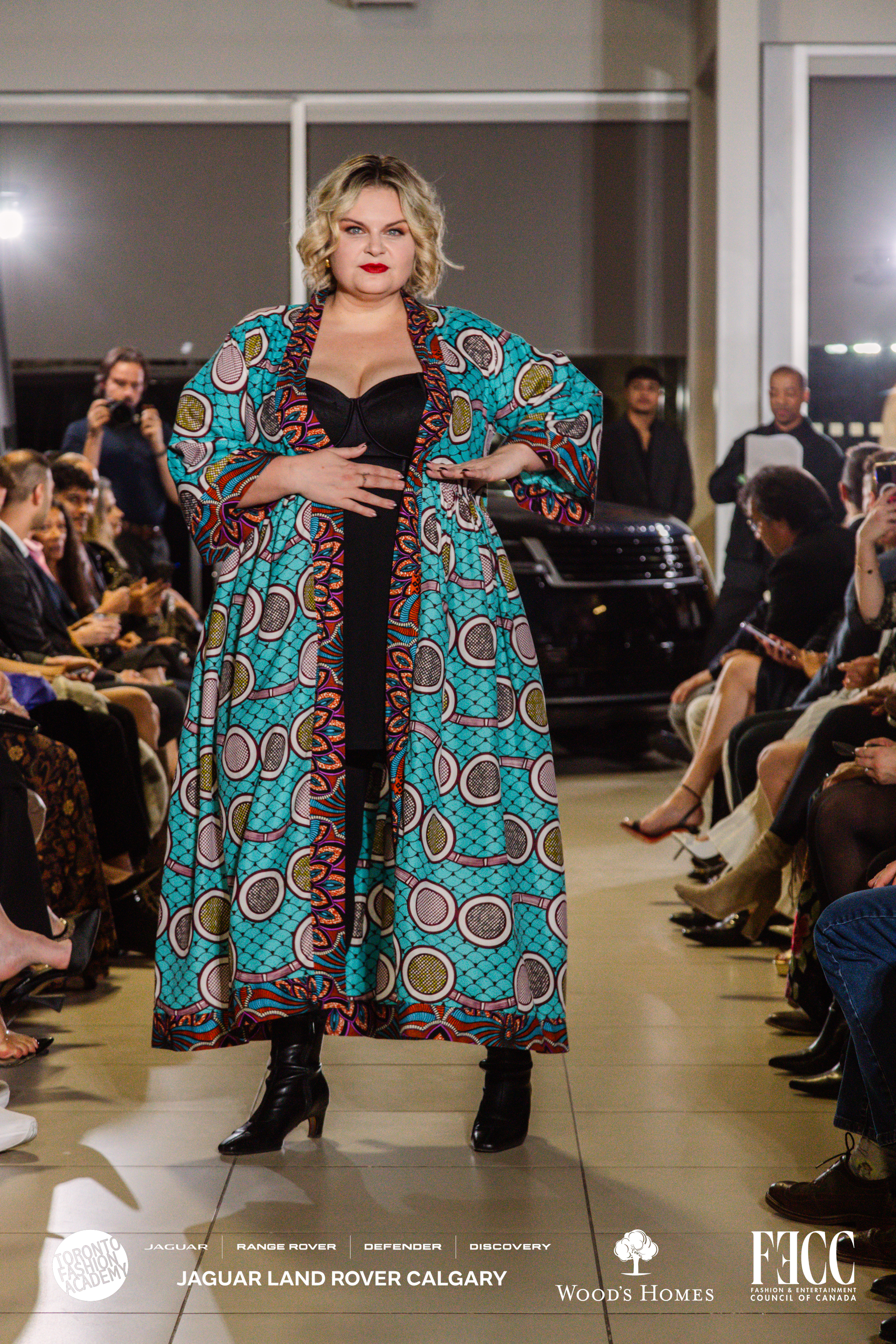 Fashion Drive for change: Runway show by designers Rhowan James Homme and Kaela Kay.