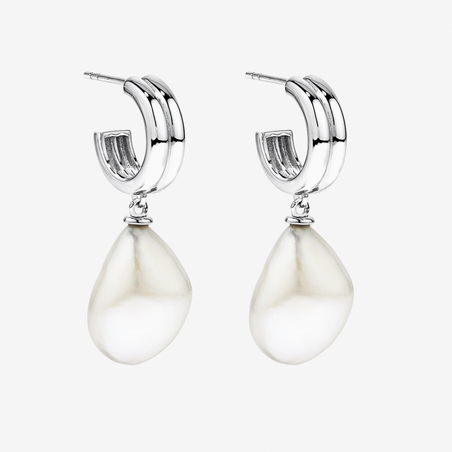 Michael Hill Baroque Pearl Drop Earrings