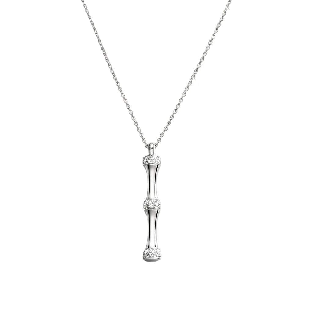 ce moment Bamboo Pendant Necklace