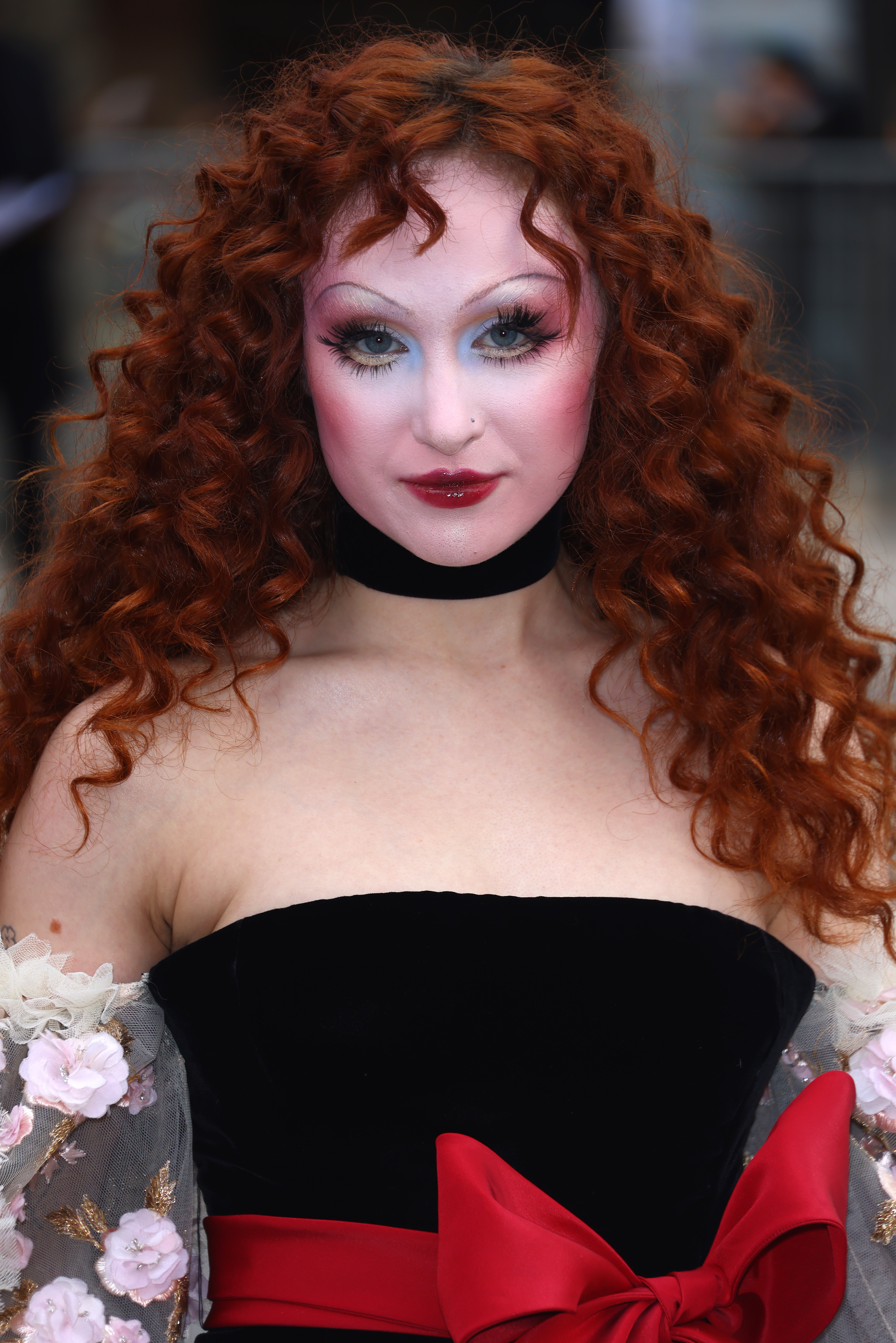 Chappell Roan with curly bangs