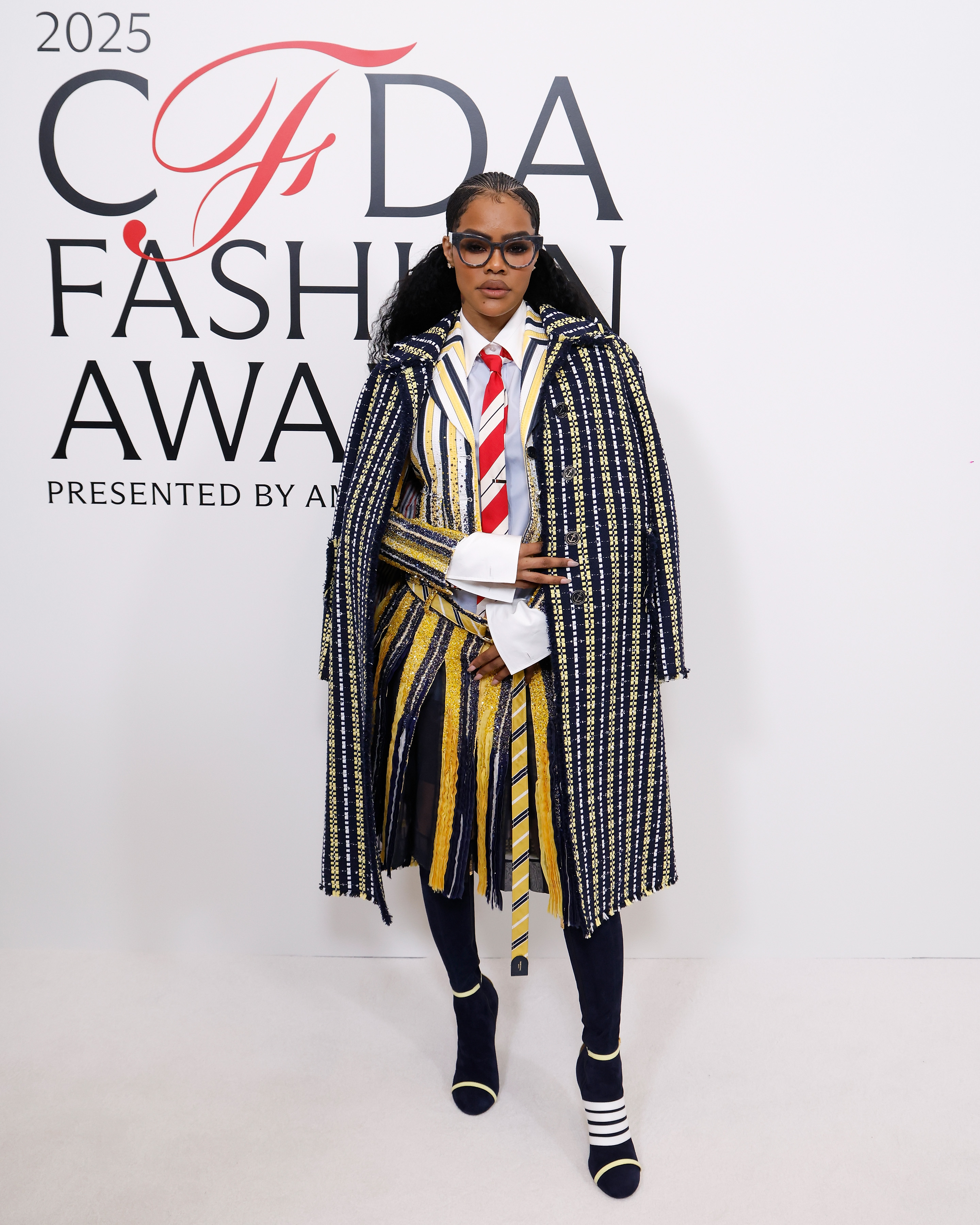 Teyana Taylor at the 2025 CFDA Awards