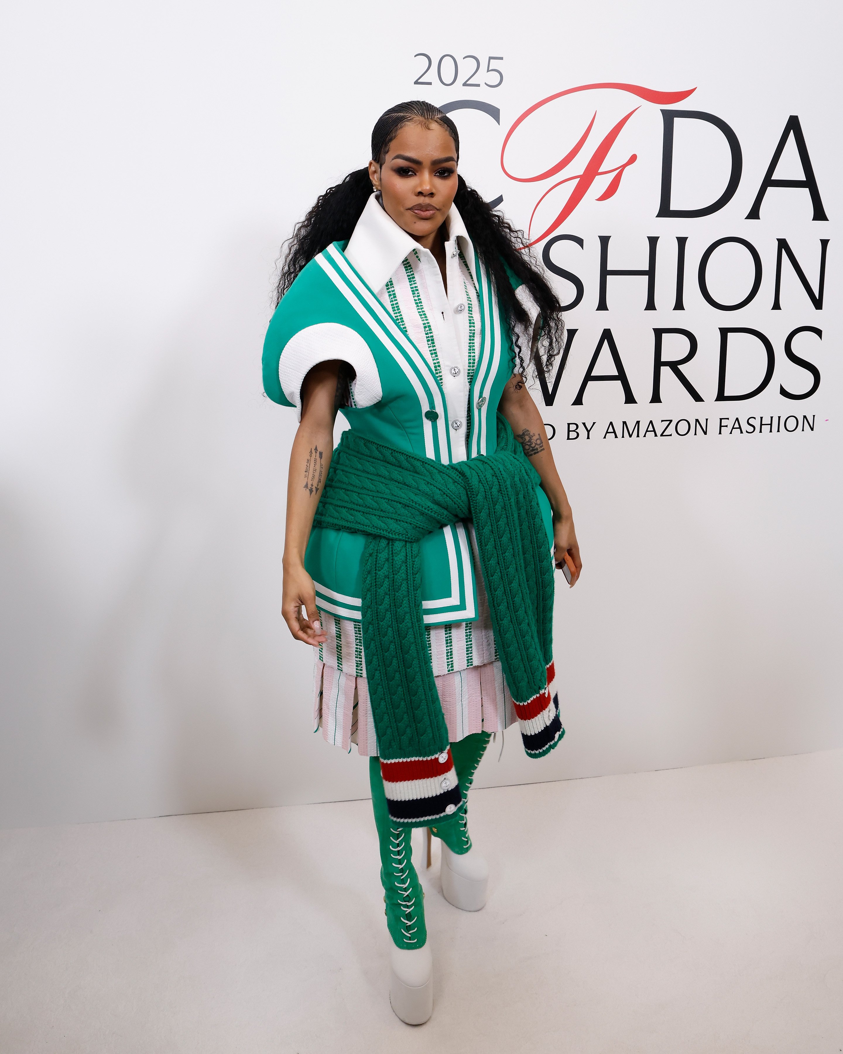 Teyana Taylor at the 2025 CFDA Awards