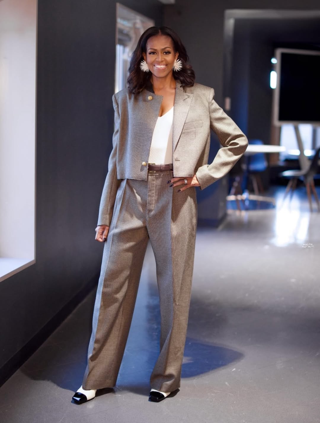Michelle Obama in Chanel