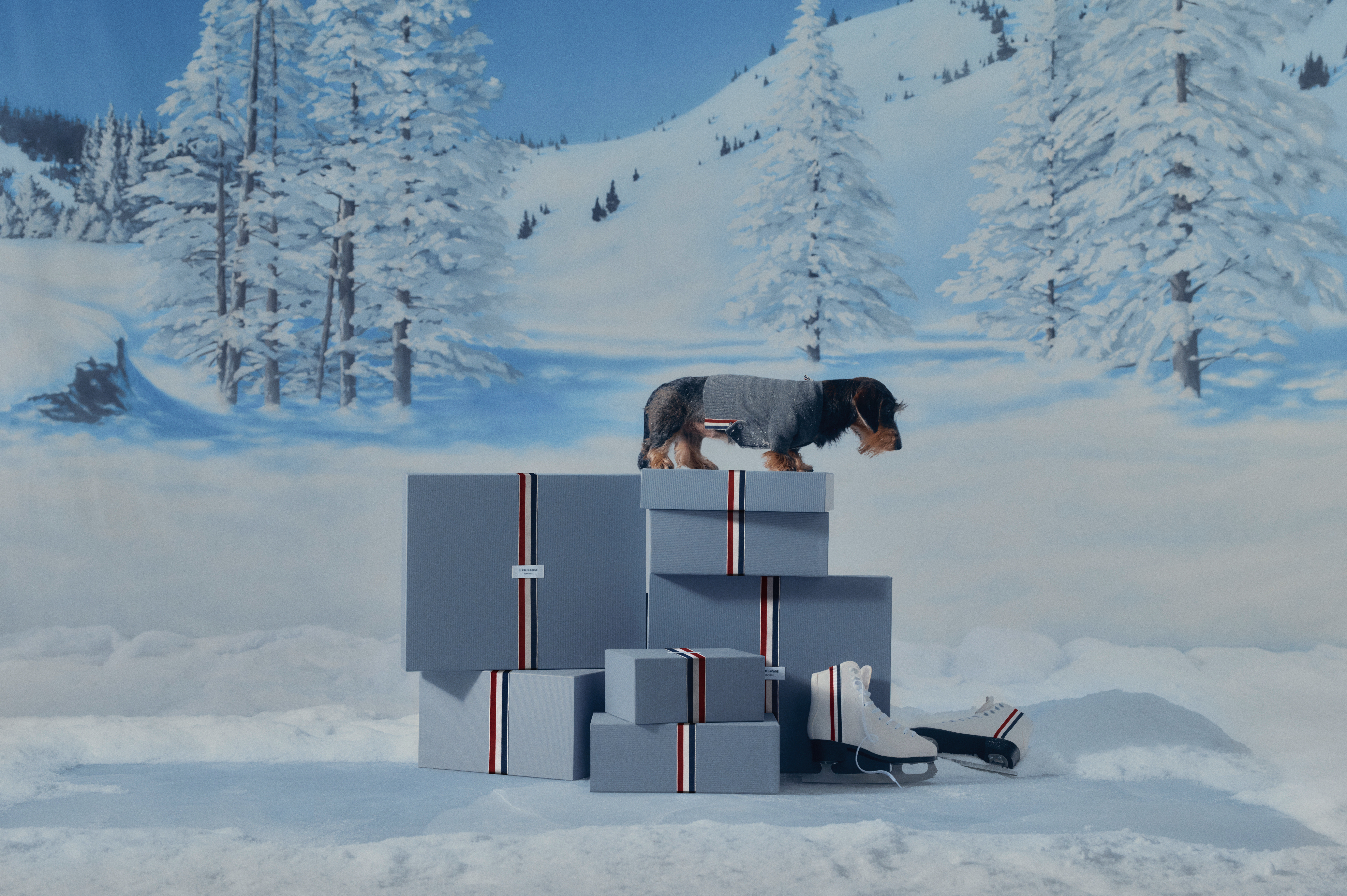 THOM BROWNE HOLIDAY campaign