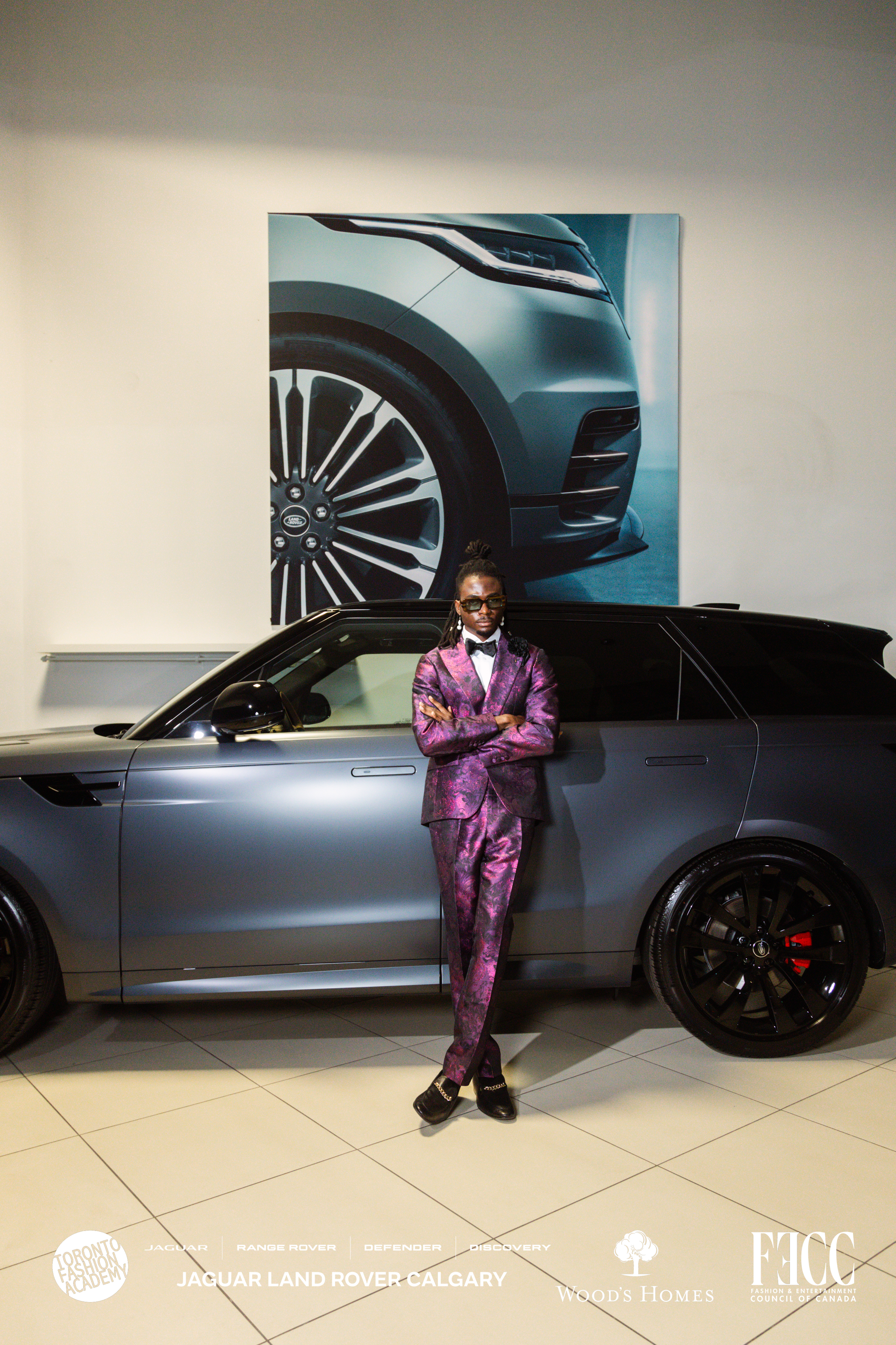 Fashion Drive for change: Jaguar Land Rover Showroom in Calgary