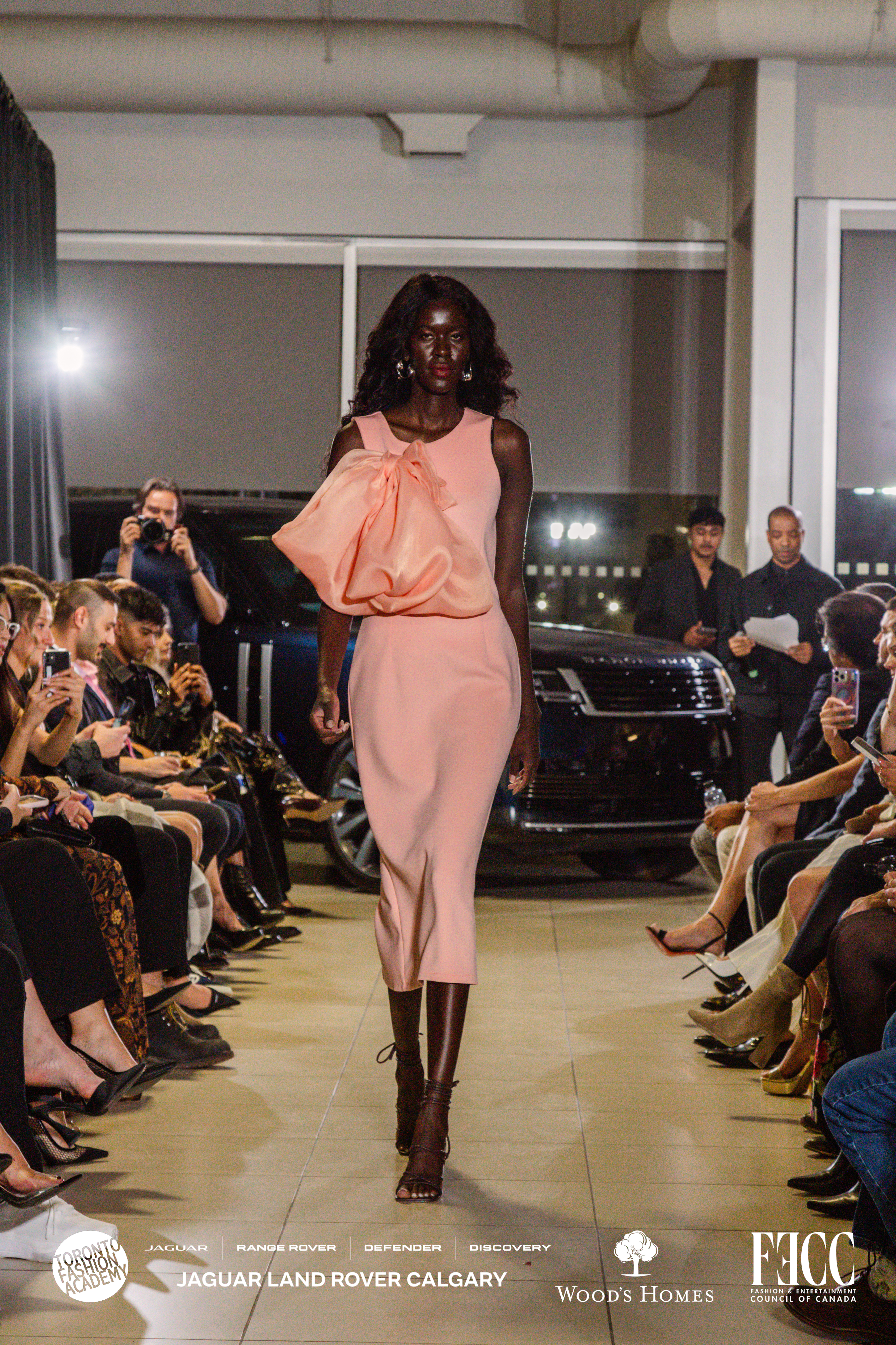 Fashion Drive for change: Runway show by designers Rhowan James Homme and Kaela Kay.