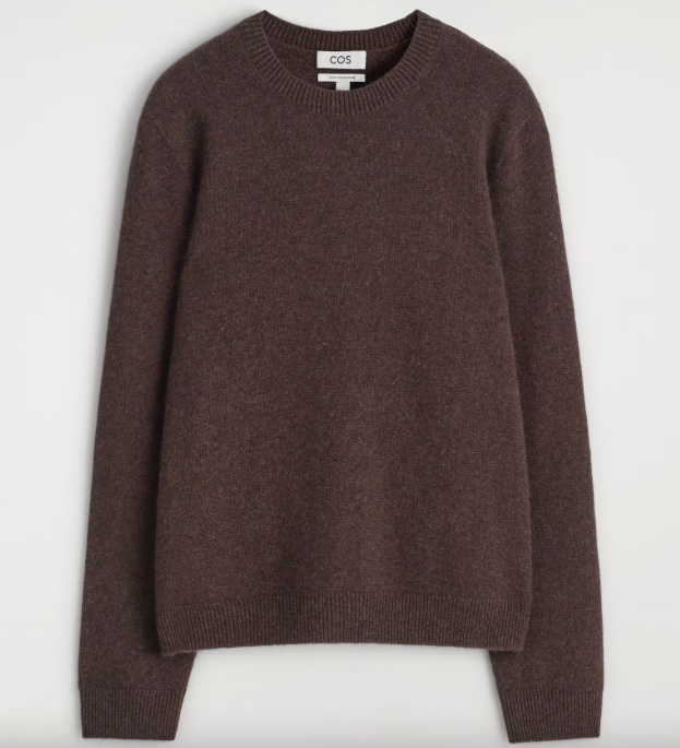 best travel gifts, gifts for travellers: cos cashmere sweater