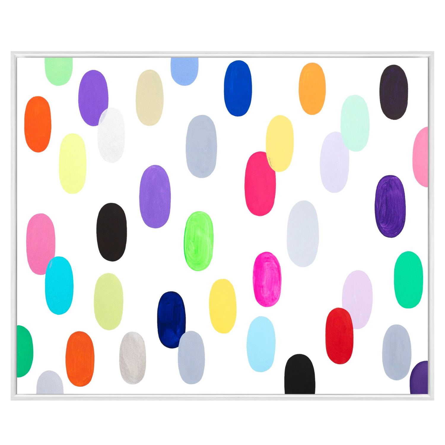 Peter Triantos "Jelly Bean" Acrylic on Canvas Art