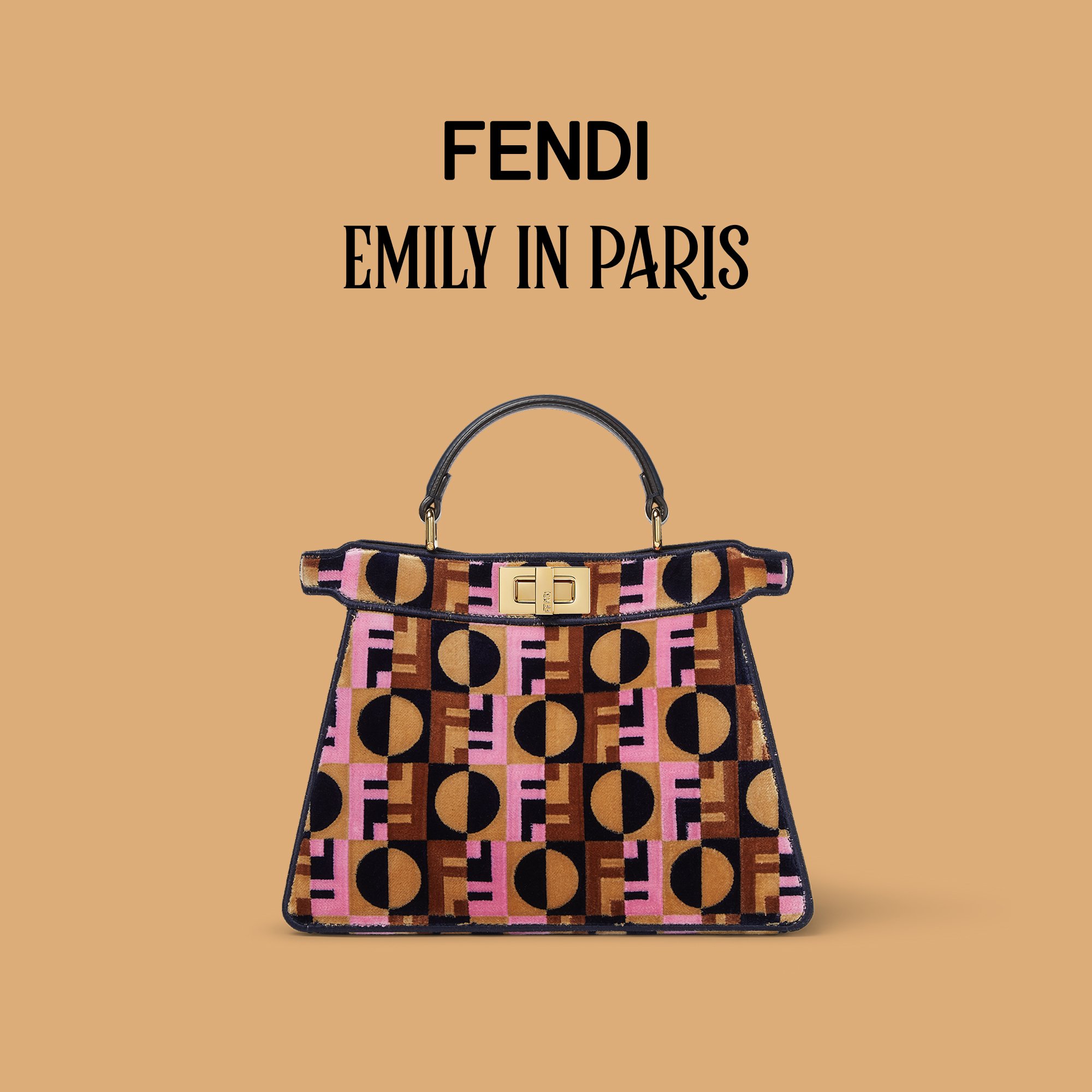 FENDI 'Emily in Paris' Special Capsule Collection_Peekaboo bag