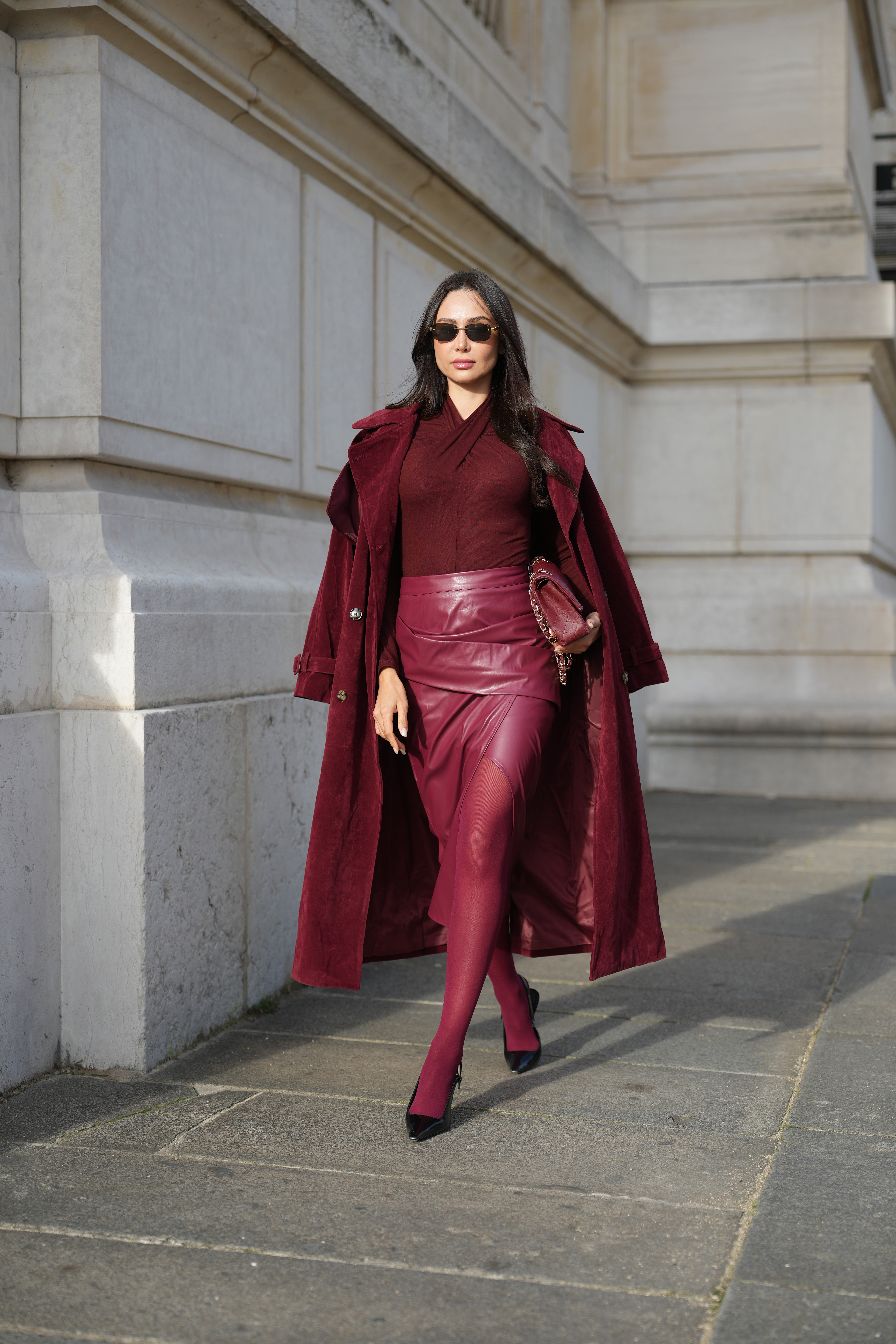 Holiday dressing holiday party red