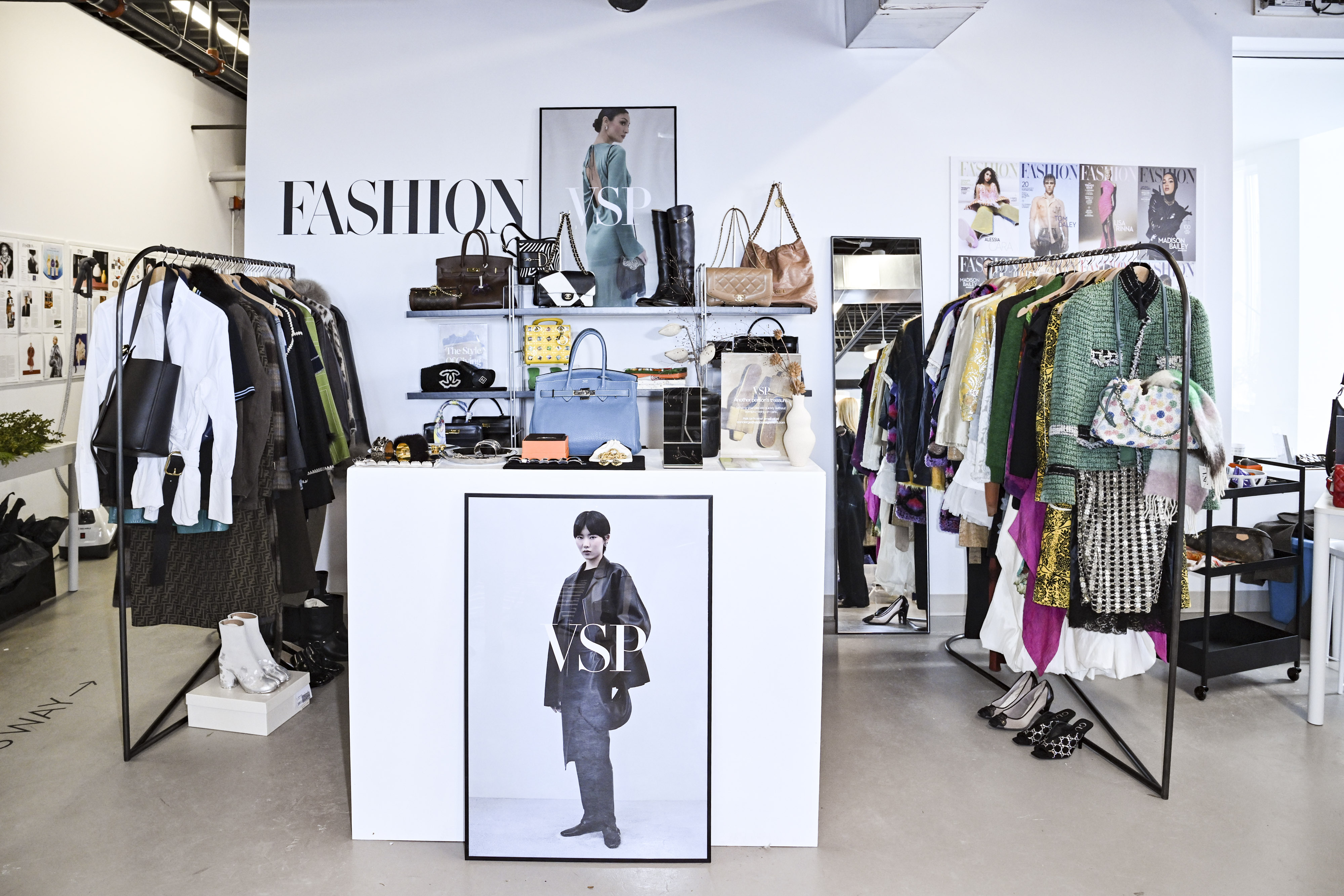 FASHION and Angels Wear Preloved Luxury Vintage Shopping Event VSP