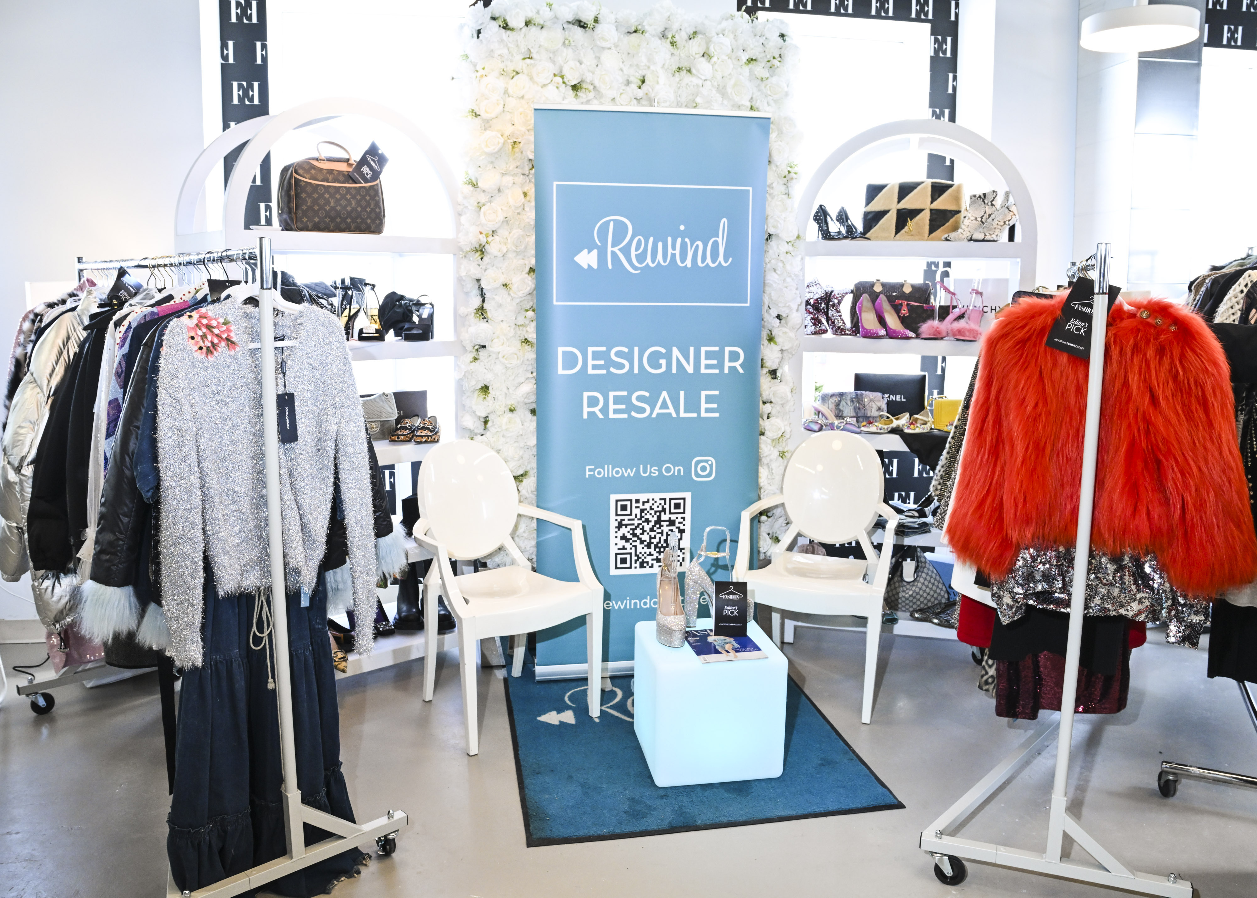 FASHION and Angels Wear Preloved Luxury Vintage Shopping Event Rewind