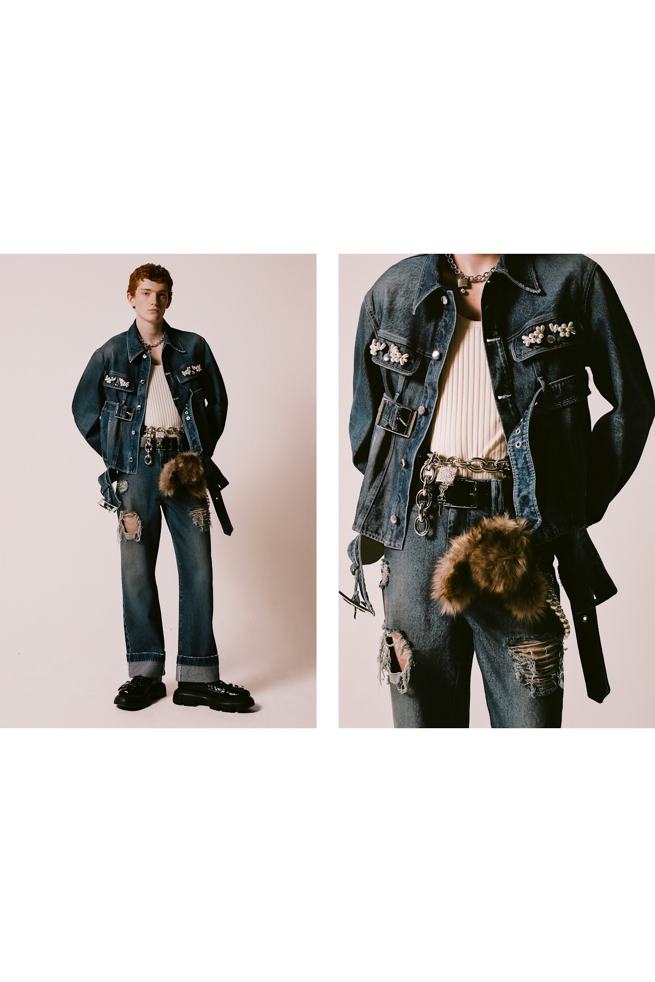 men's jewellery, family heirlooms: simone rocha fall 2025