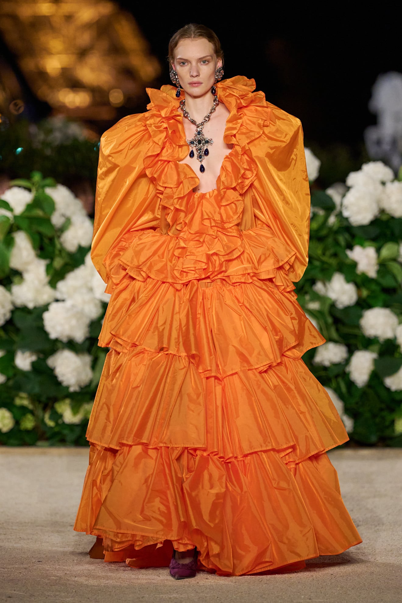 Saint Laurent Spring 2026 2026 Colour of the Year Aperol Orange