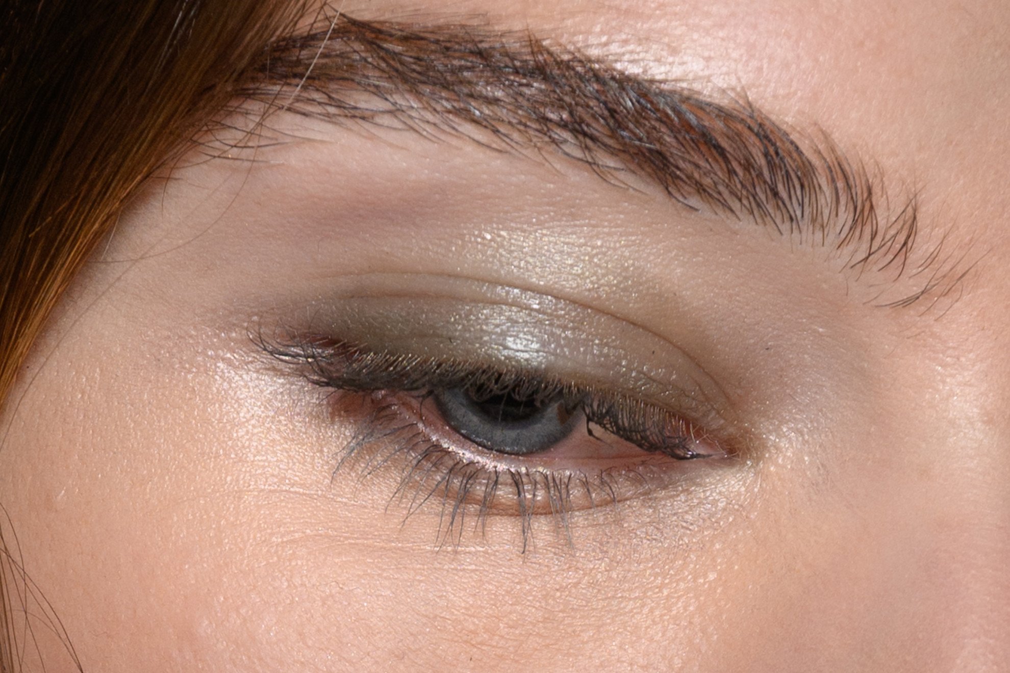glitter makeup holiday beauty looks: zimmermann