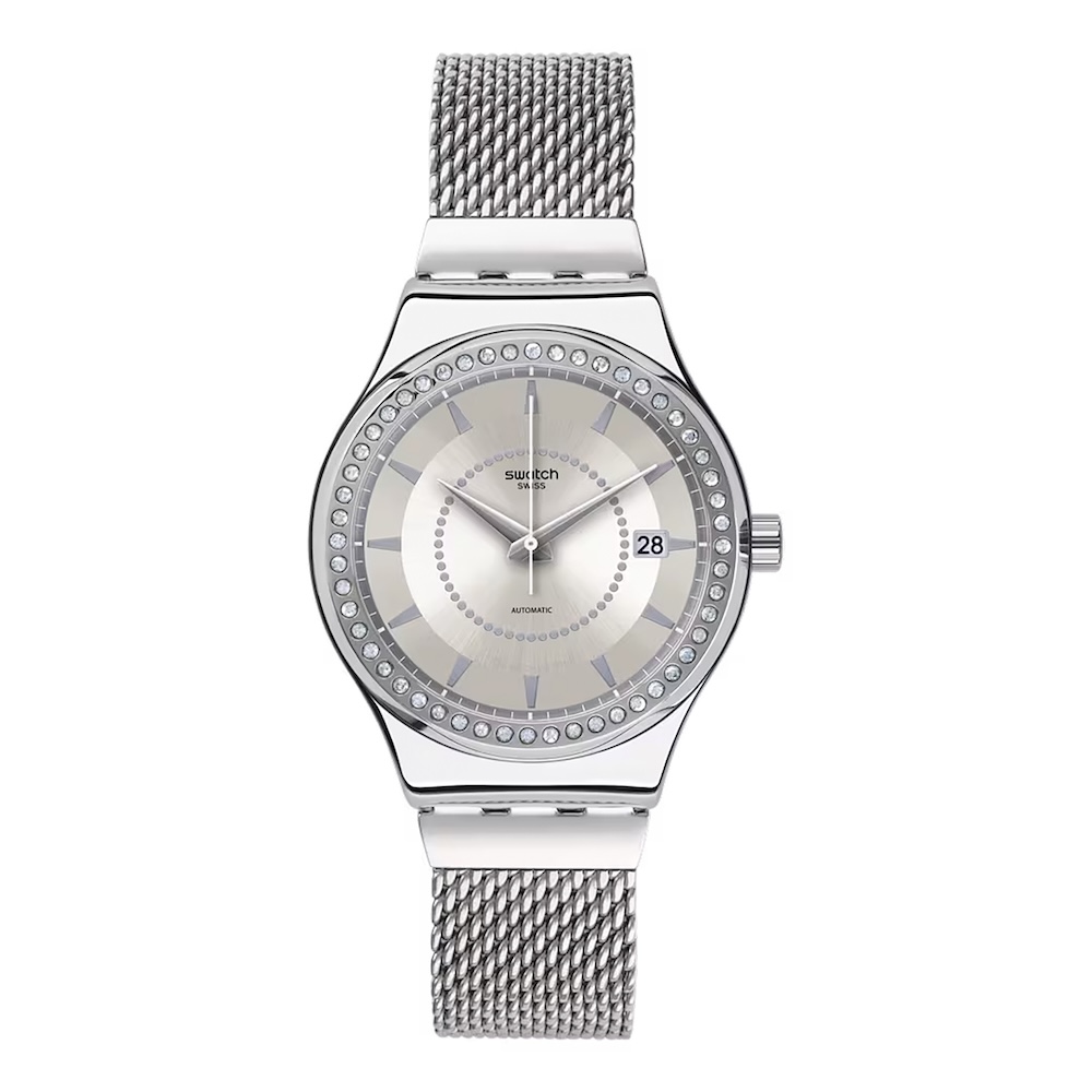 diamond watches for women: swatch sistem stalac