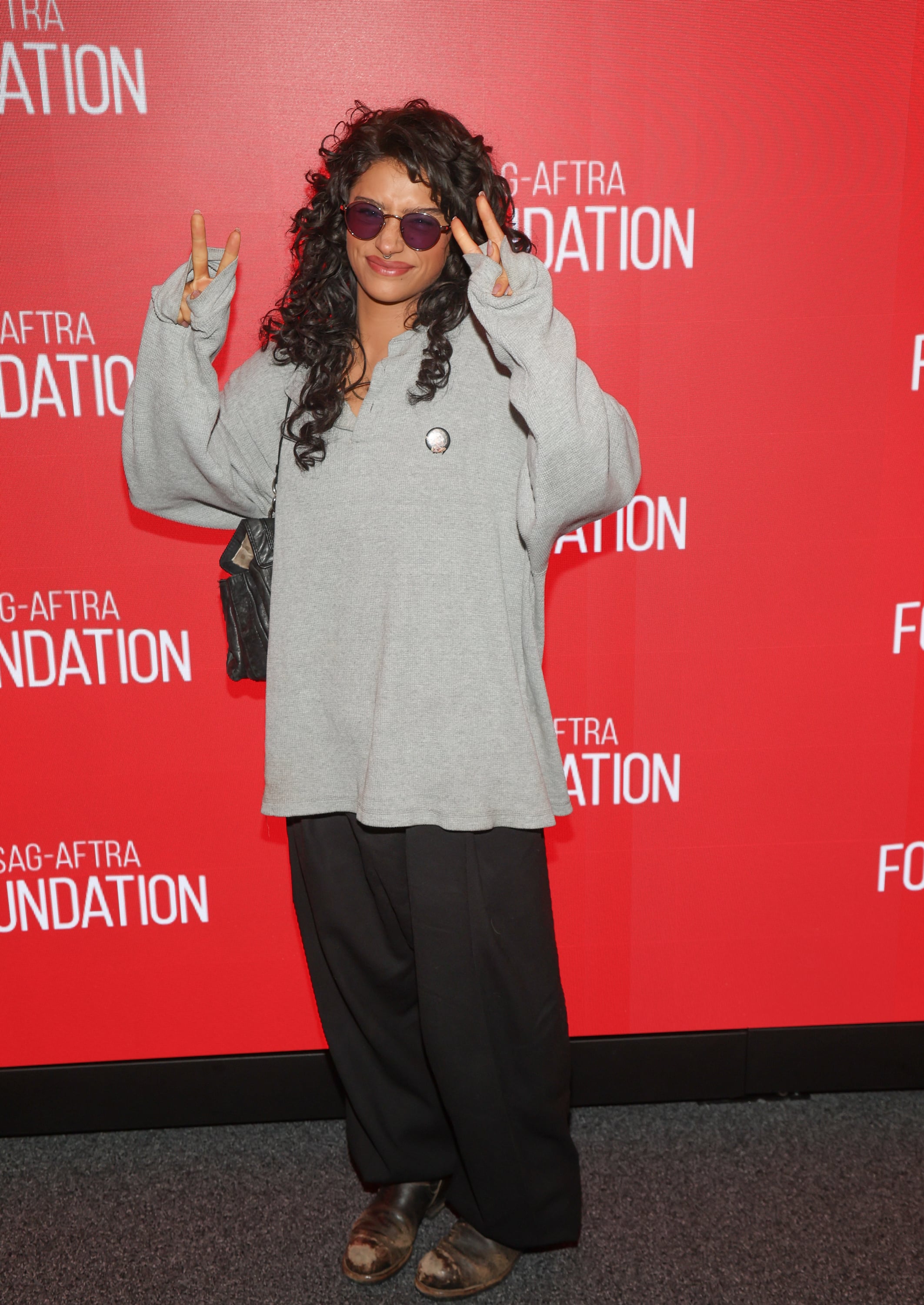 Odessa A'zion style at SAG-AFTRA Foundation Conversations: "Marty Supreme"