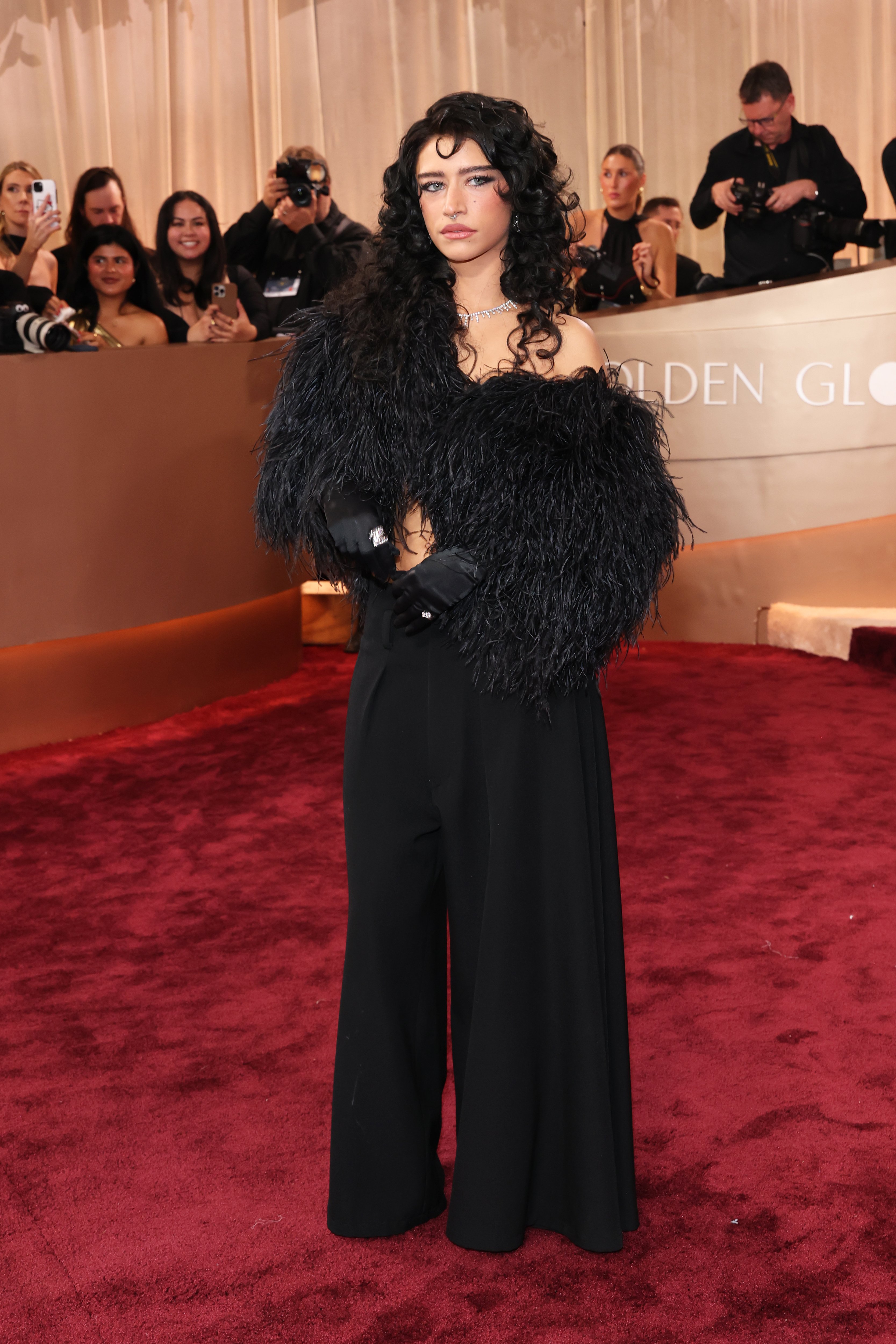 Odessa A'zion style: A'zion at the 2026 Golden Globe Awards