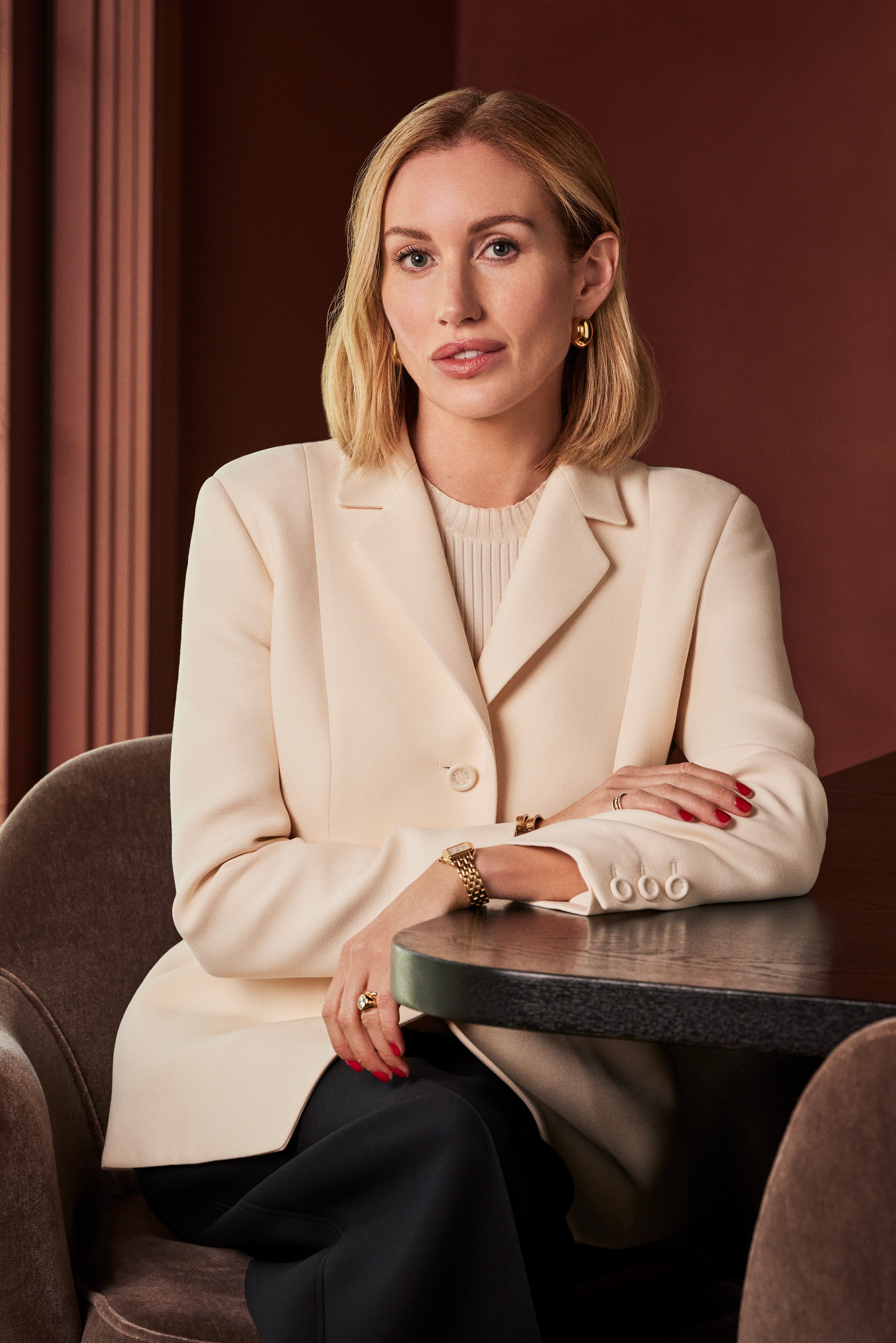 Merit Founder Katherine Power poses for a headshot