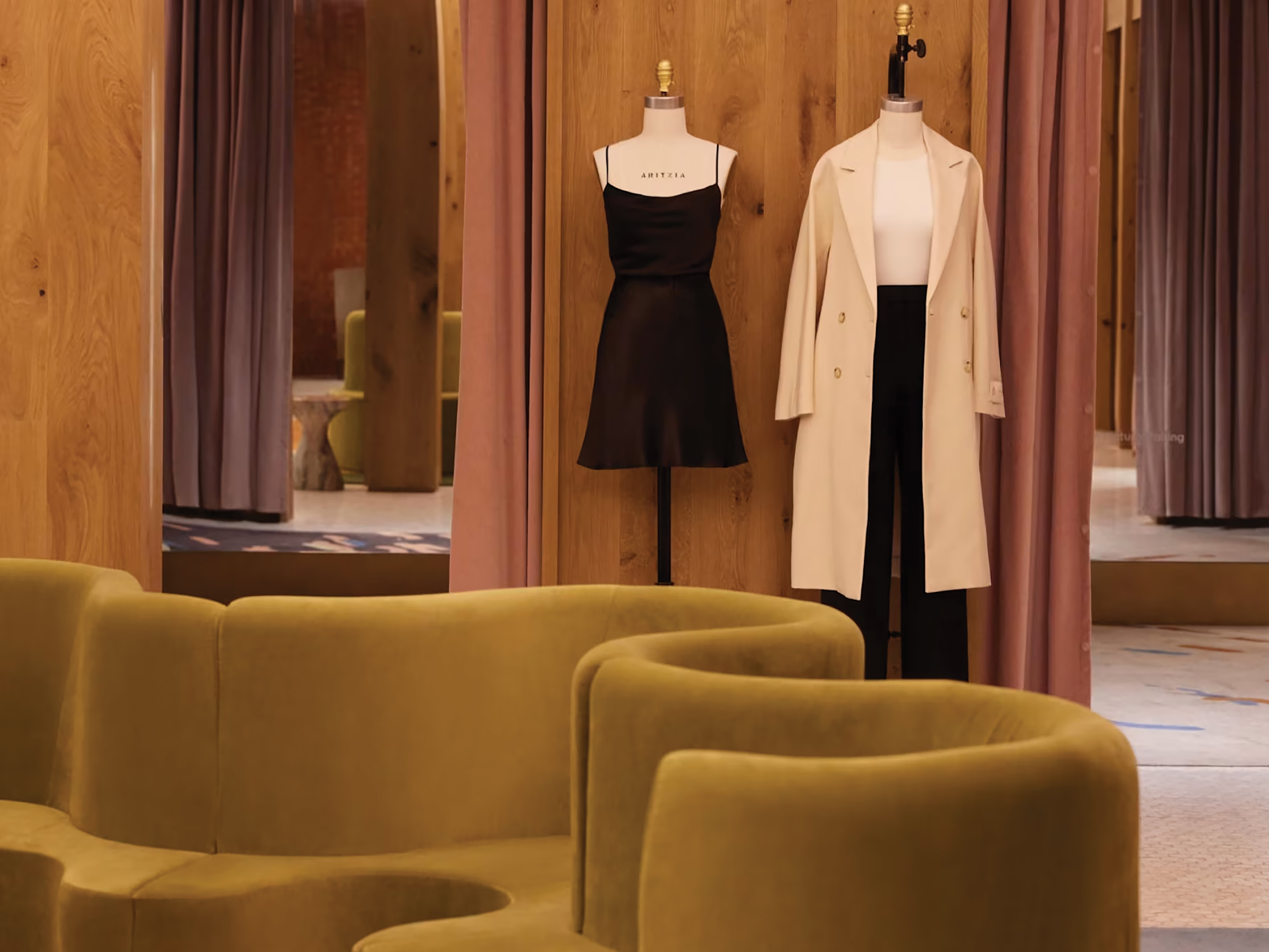 An interior view of Aritzia. Why is Aritzia so special?