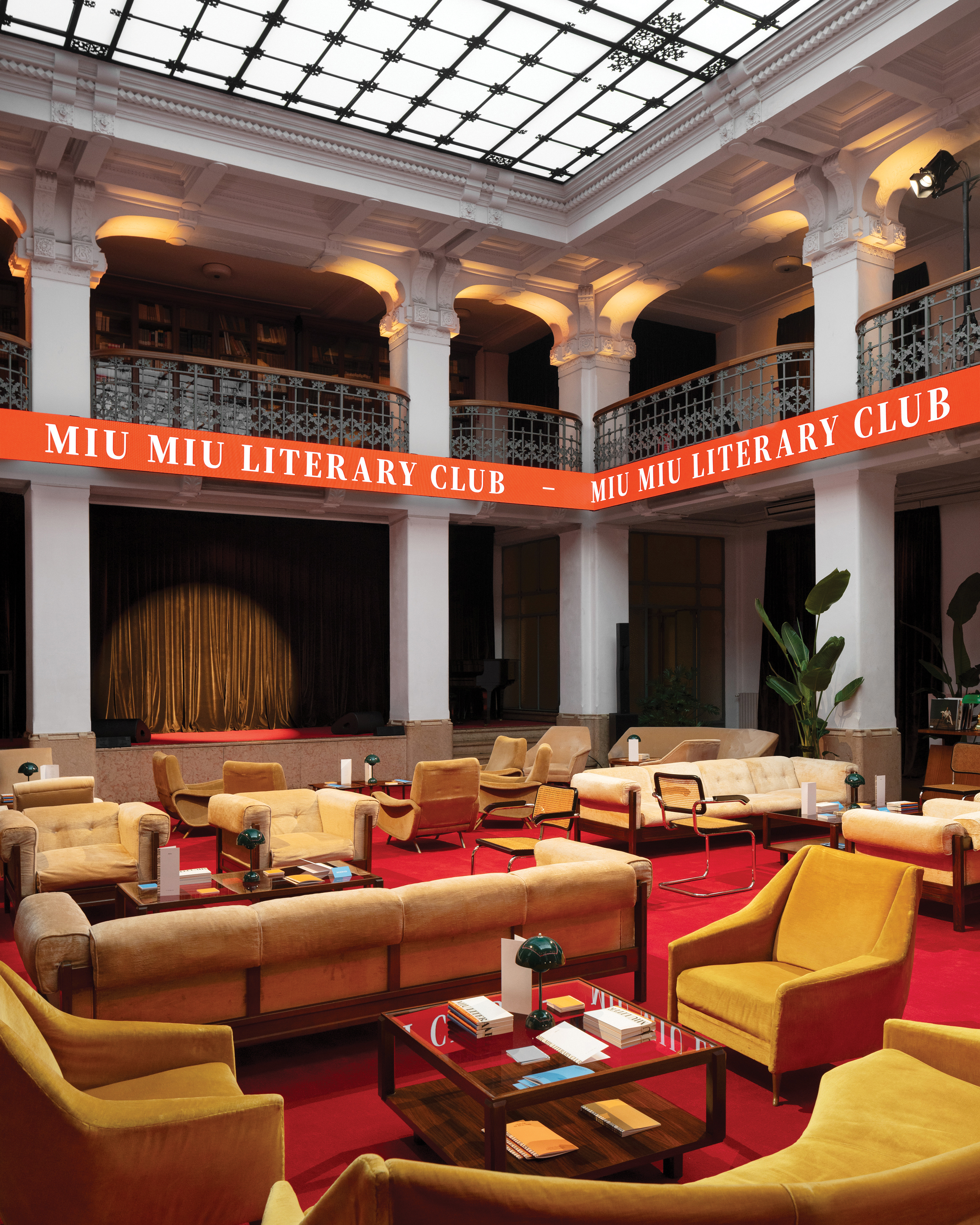 Miu Miu hosted book club