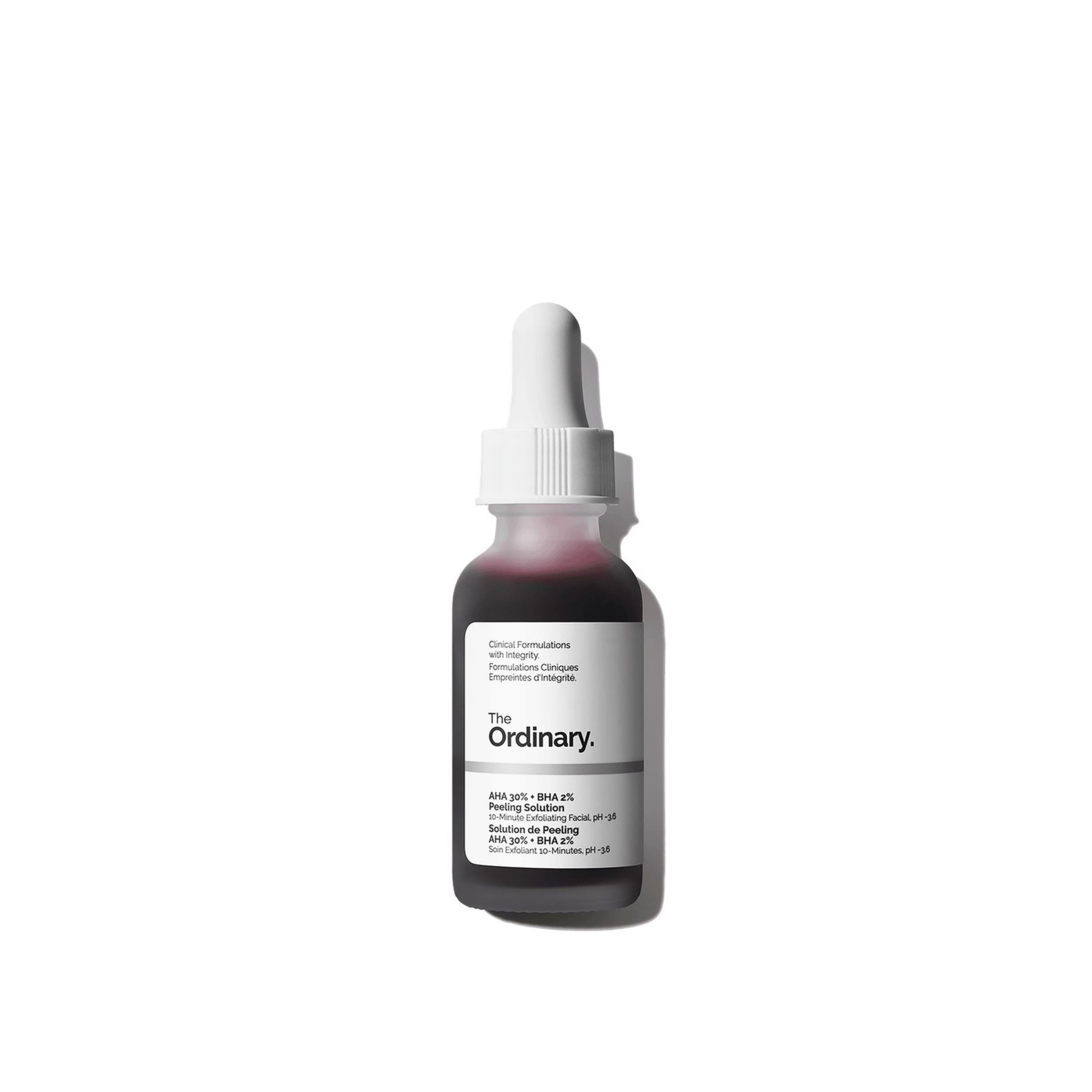 The Ordinary AHA 30% + BHA 2% Peeling Solution, chemical peels