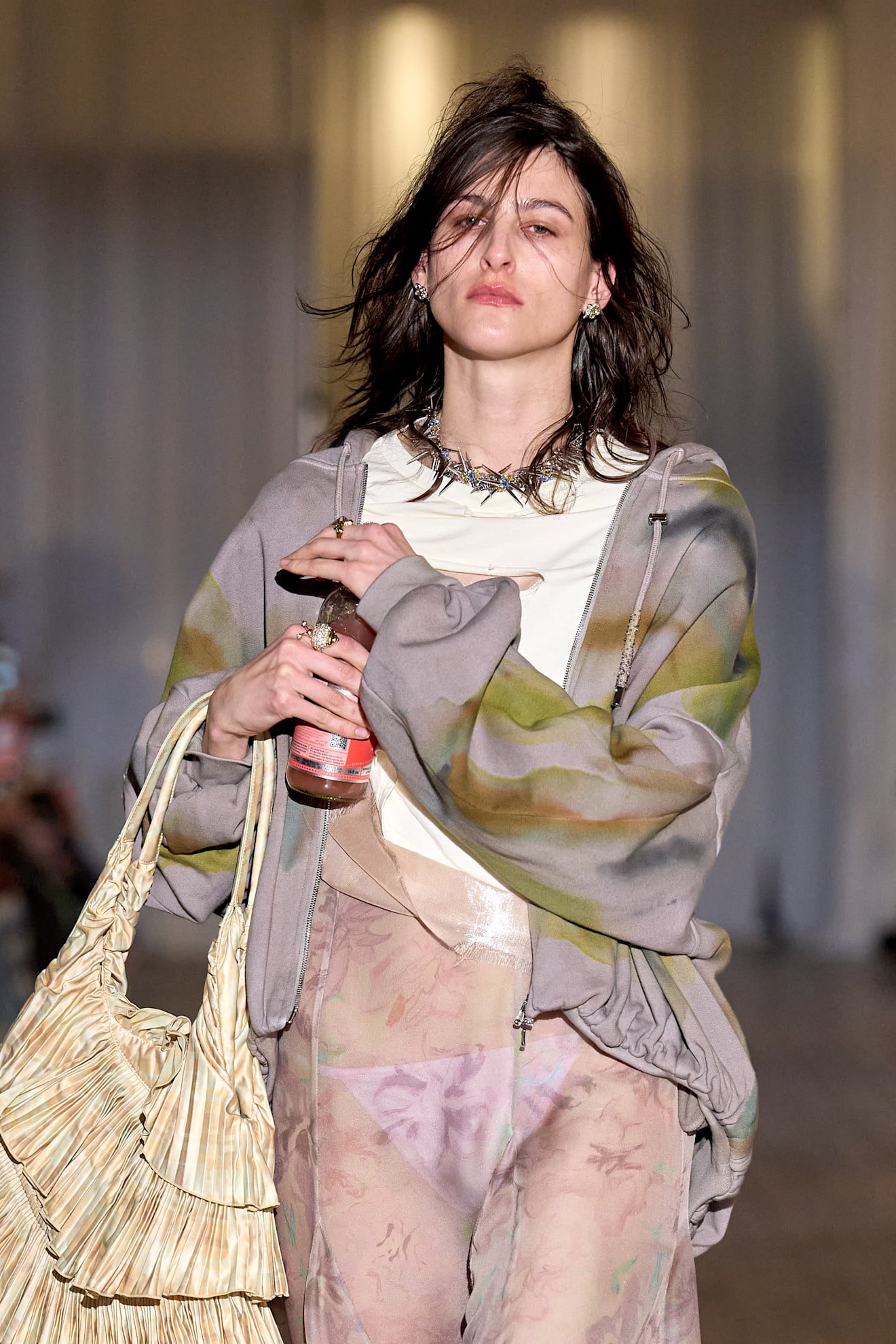 Collina Strada fall 2026 beauty trend
