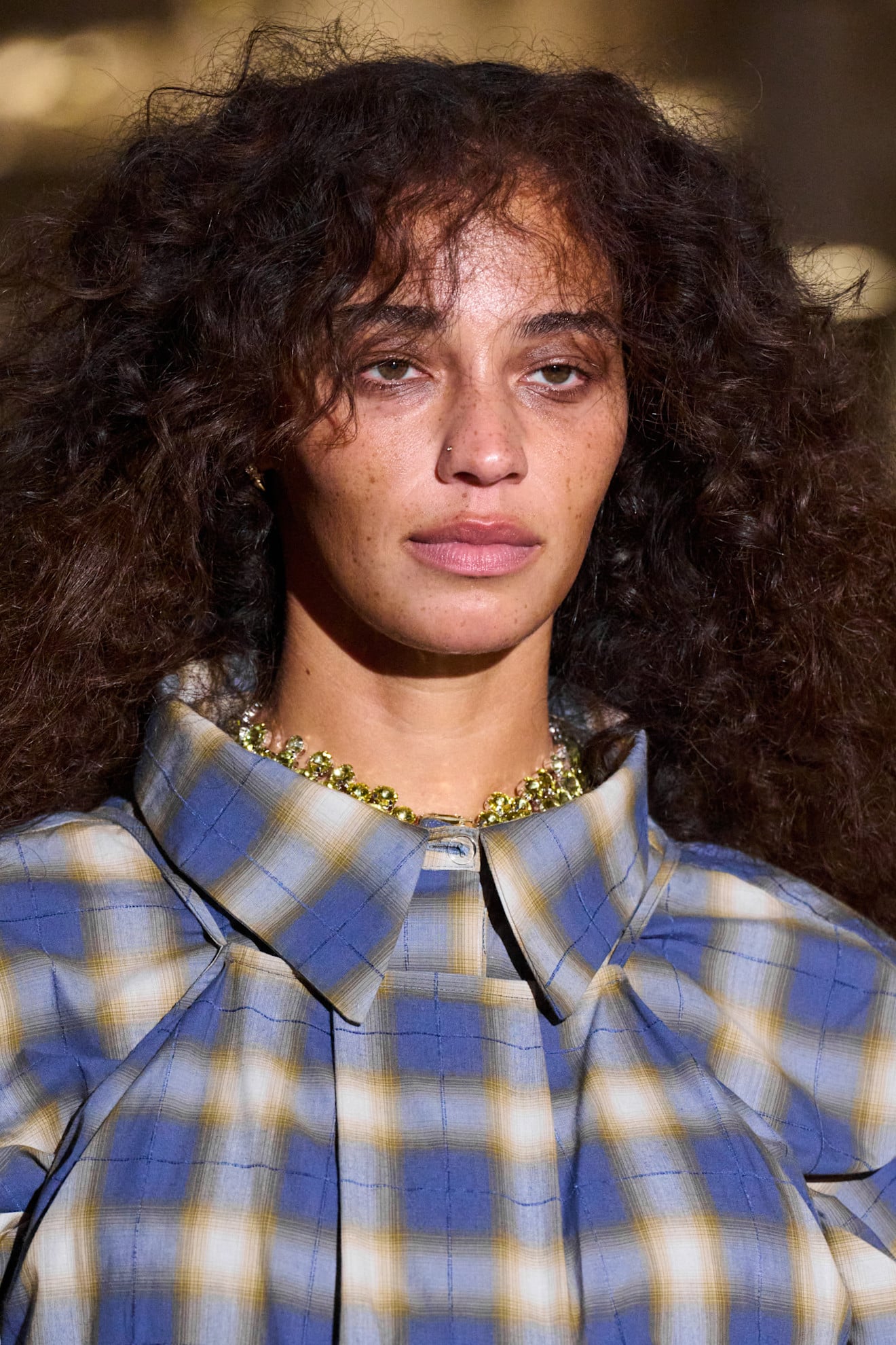 Collina Strada fall 2026 beauty trend