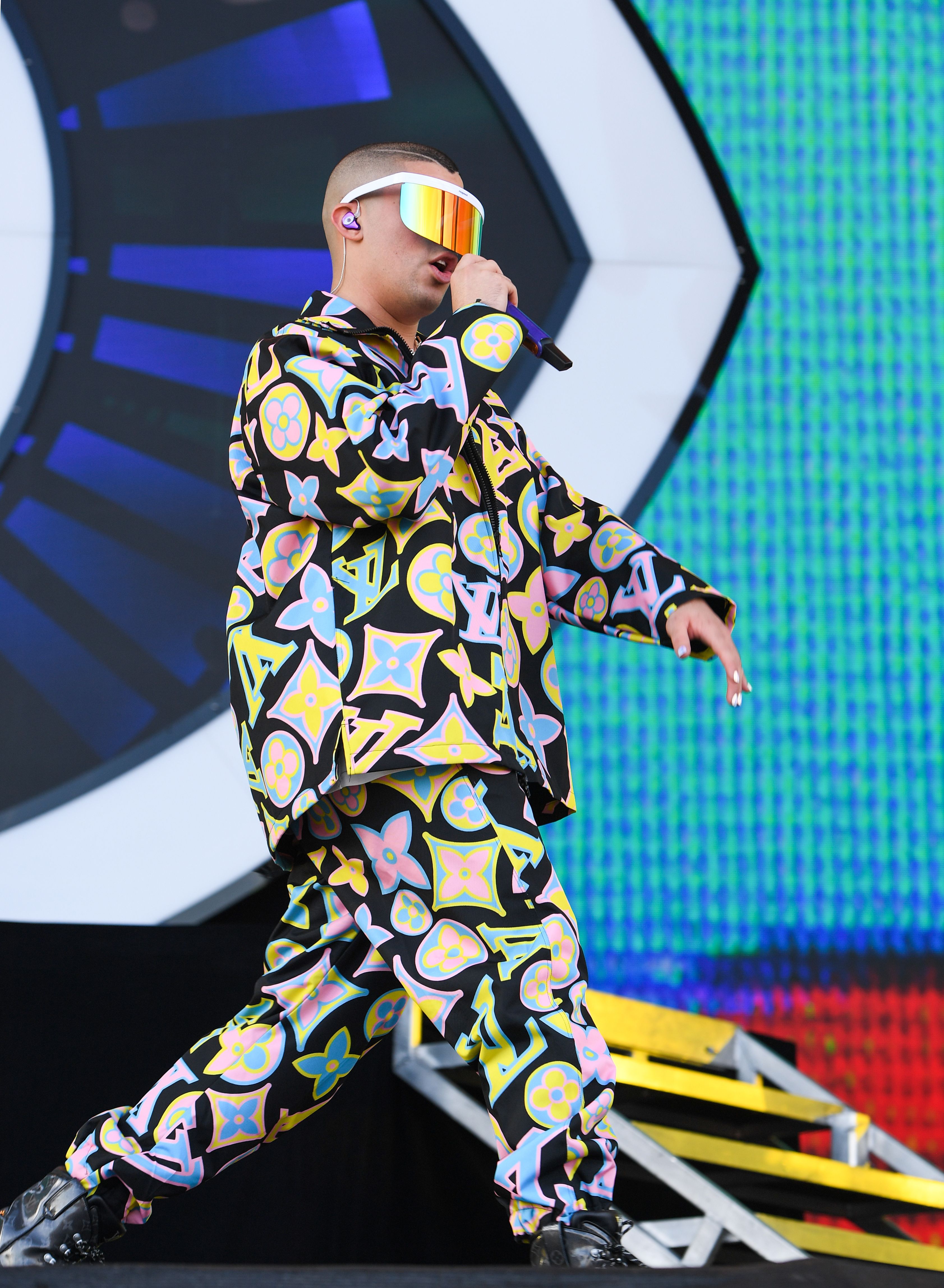 bad bunny style evolution, louis vuitton