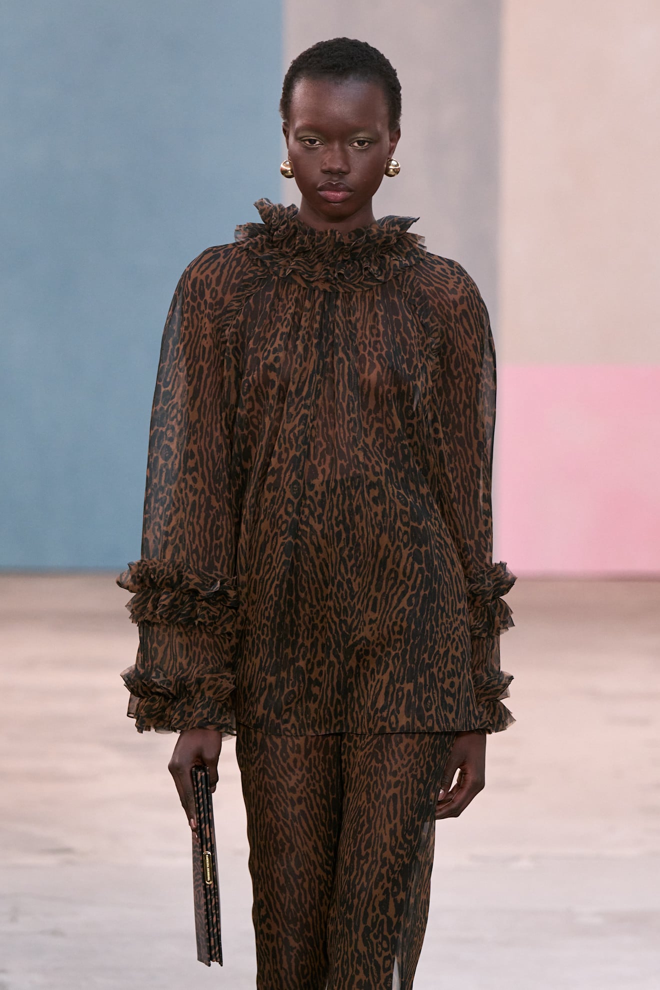 Carolina Herrera Fall 2026 new york fashion week victorian collars