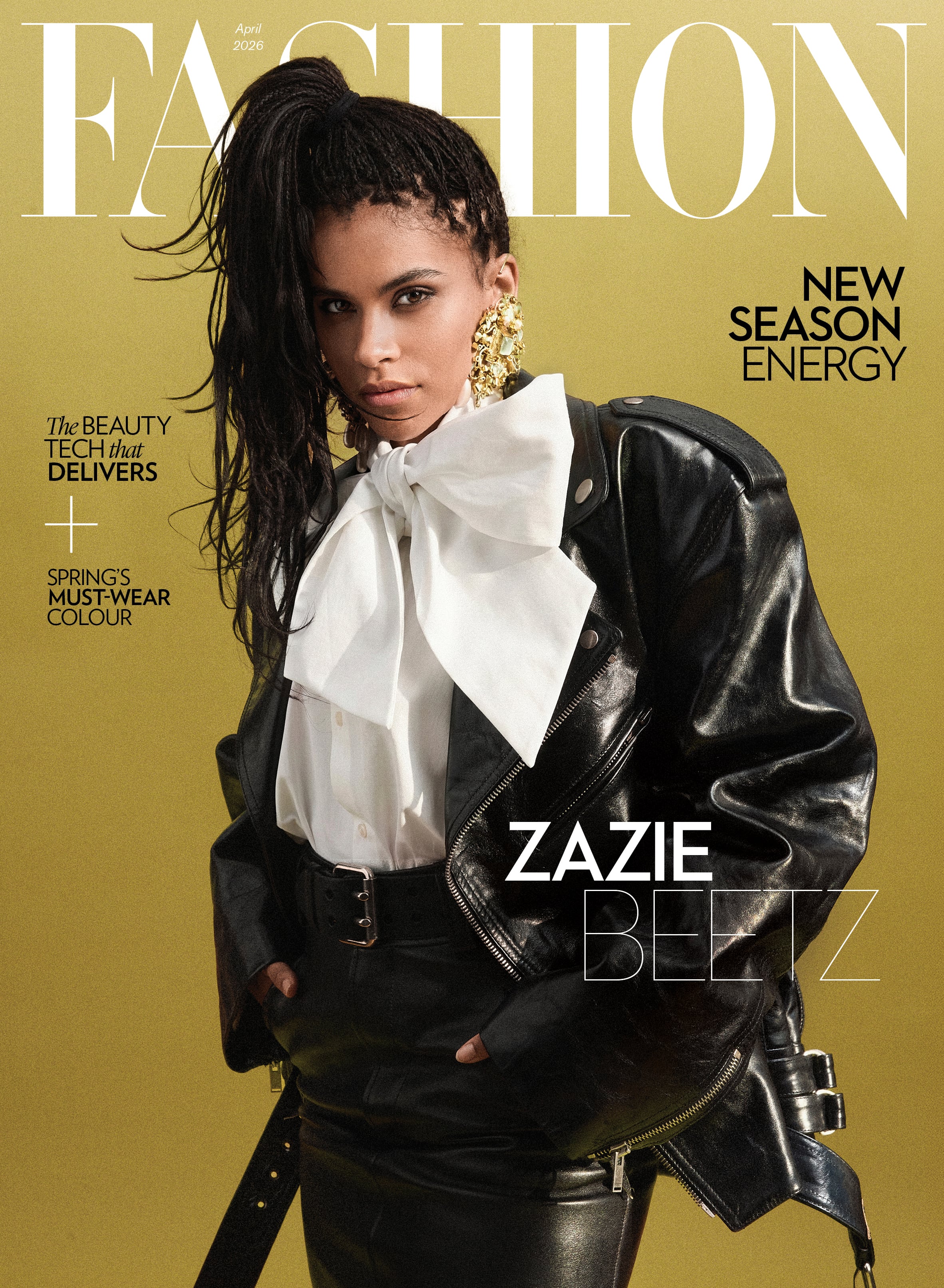 Zazie Beetz for FASHION's April 2026 issue